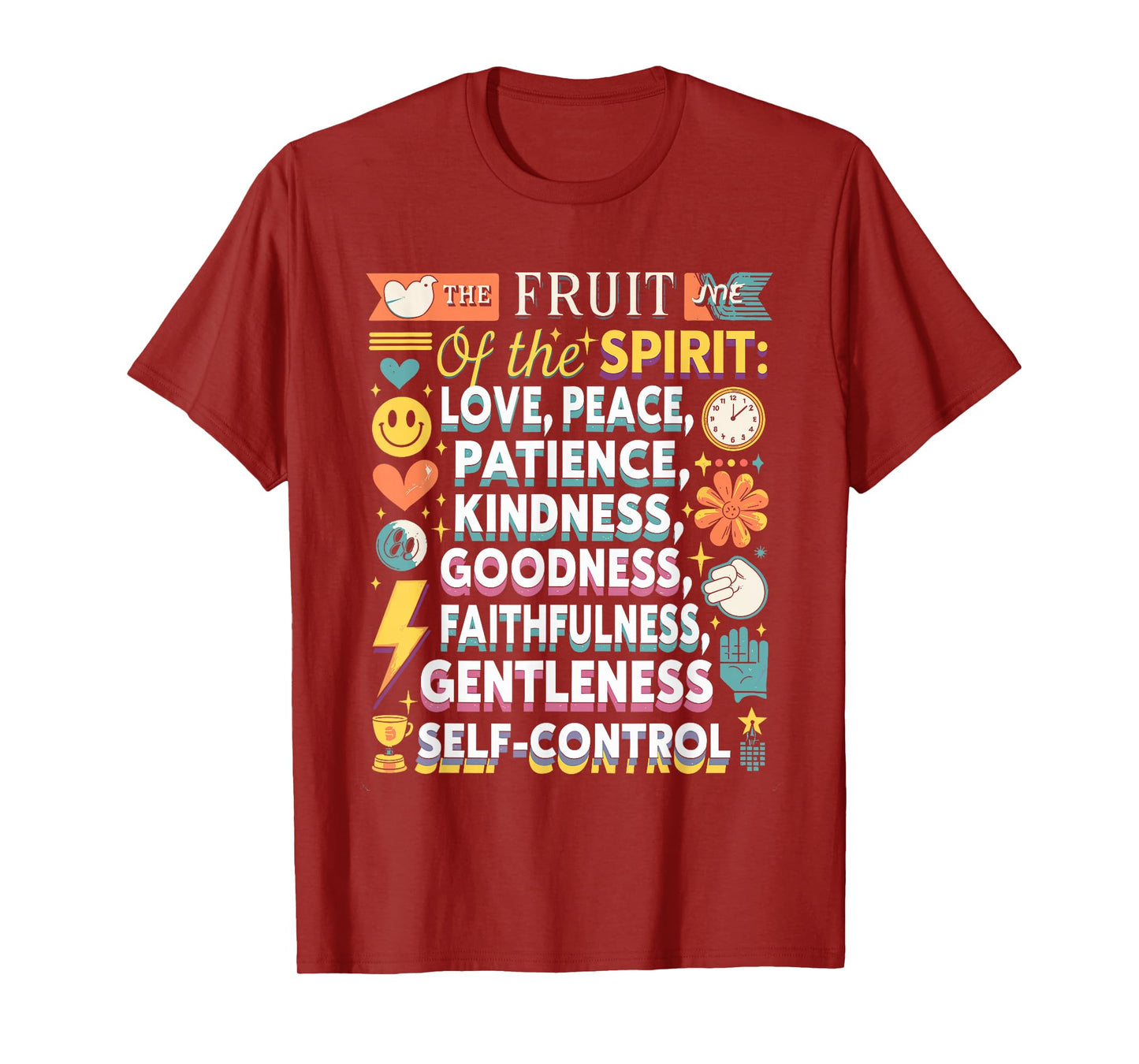 Awesome Galatians Fruit of The Spirit Religious Verses T-Shirt