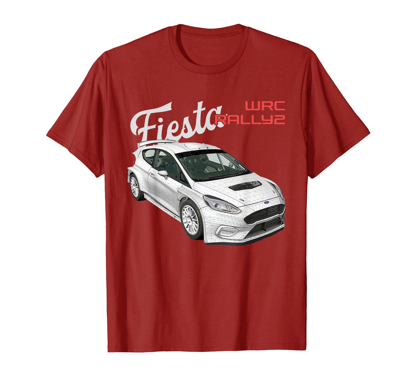 WRC Rally2 World Rally Sports Car T-Shirt