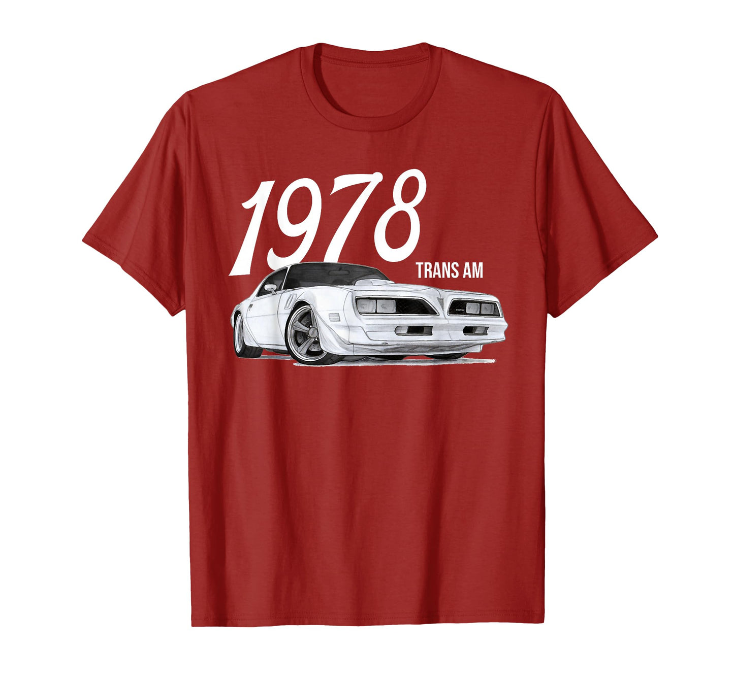 1978 78 trans am vintage black car MUSCLE CARS 70s CLASSIC T-Shirt