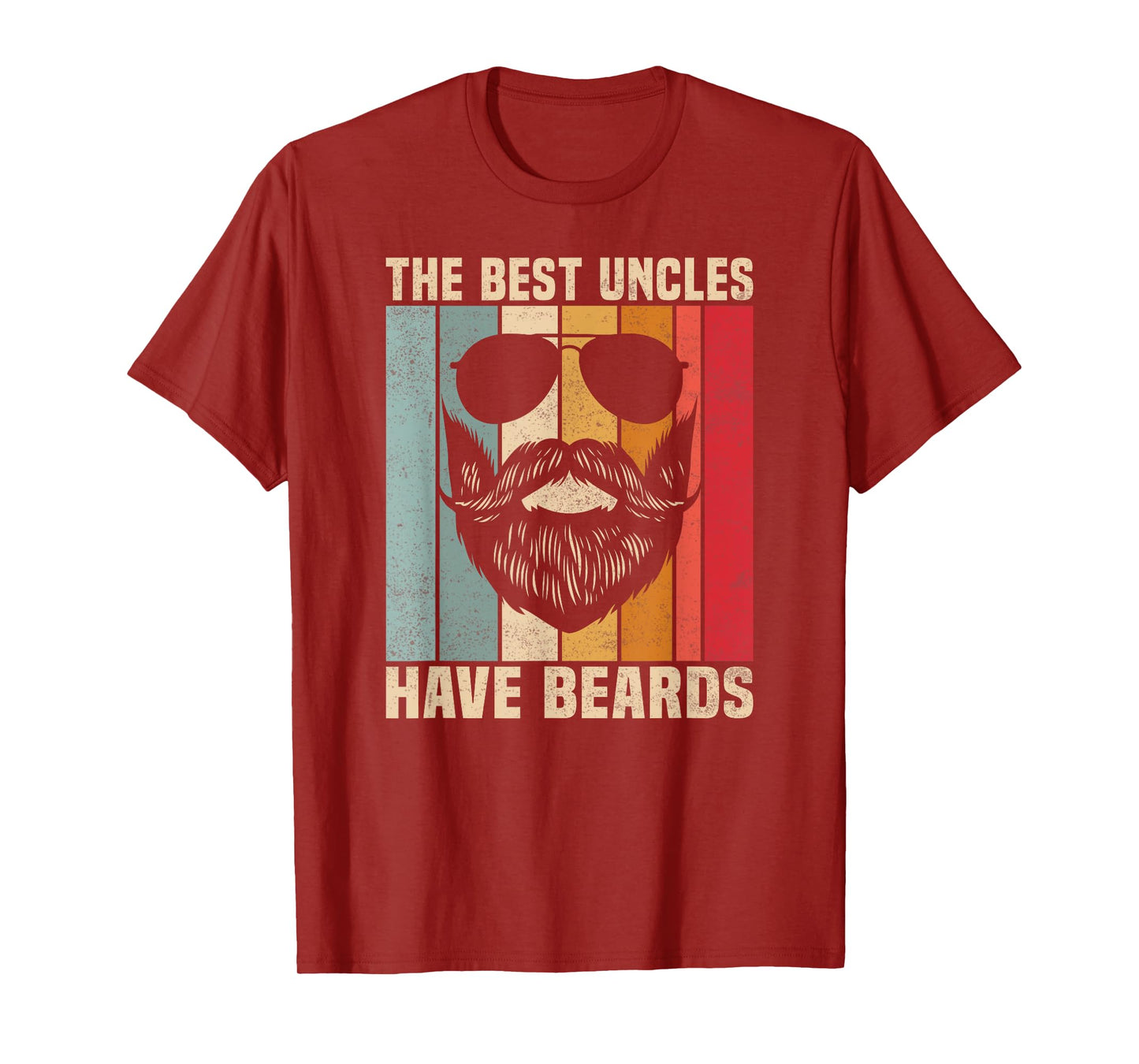 Funny Retro Vintage The Best Uncles Have Beards Lovers T-Shirt