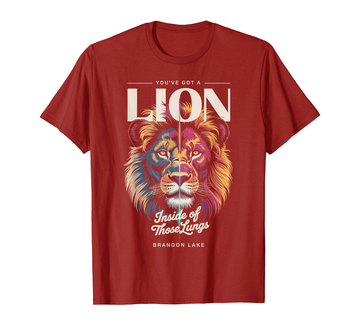 Let Your Lion Out Brandon Lake Merch Praise Jesus T-Shirt