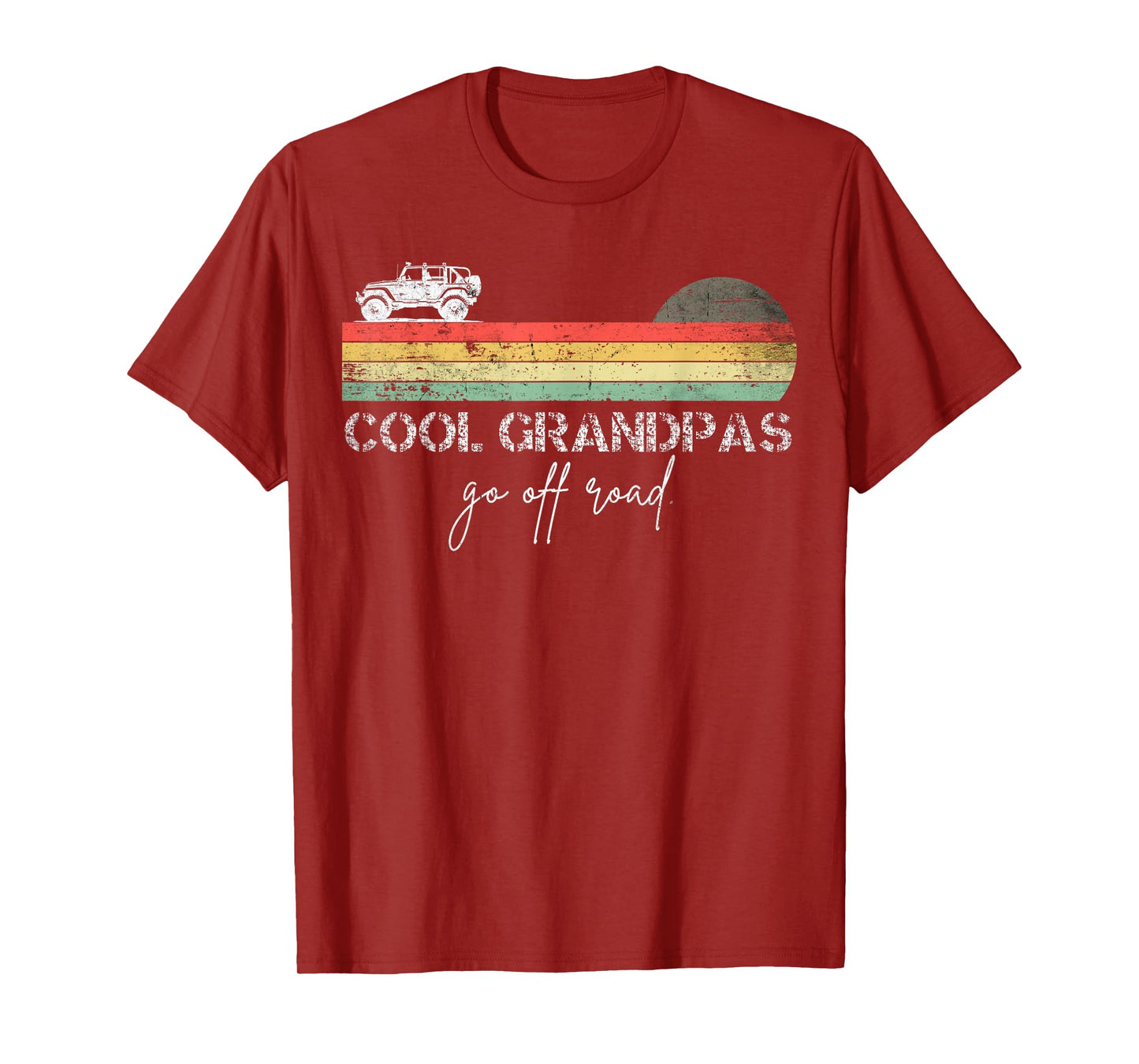 Cool grandpas go off road funny off road T-Shirt