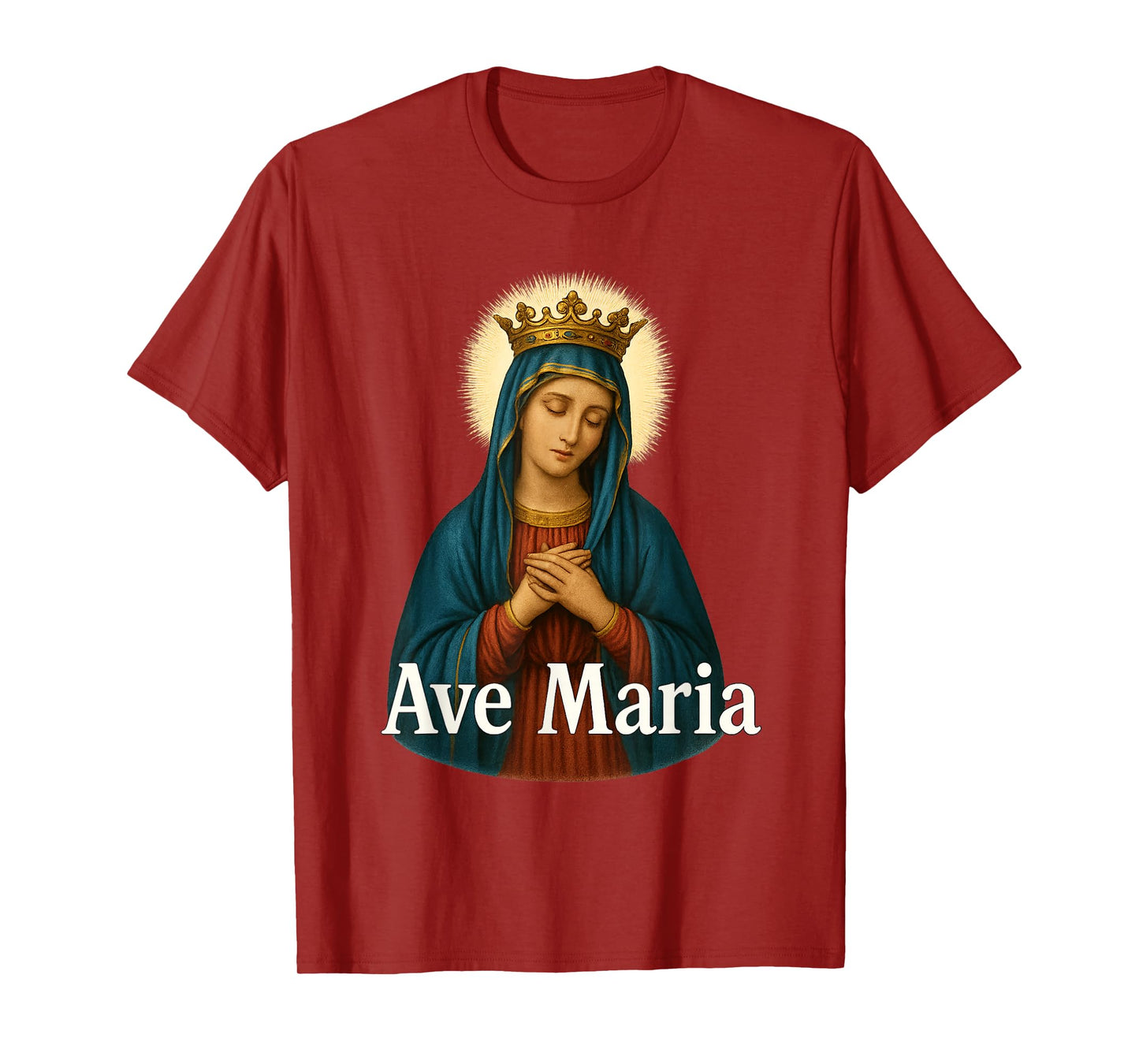 Ave Maria | Blessed Virgin Mother Mary | Rosary T-Shirt