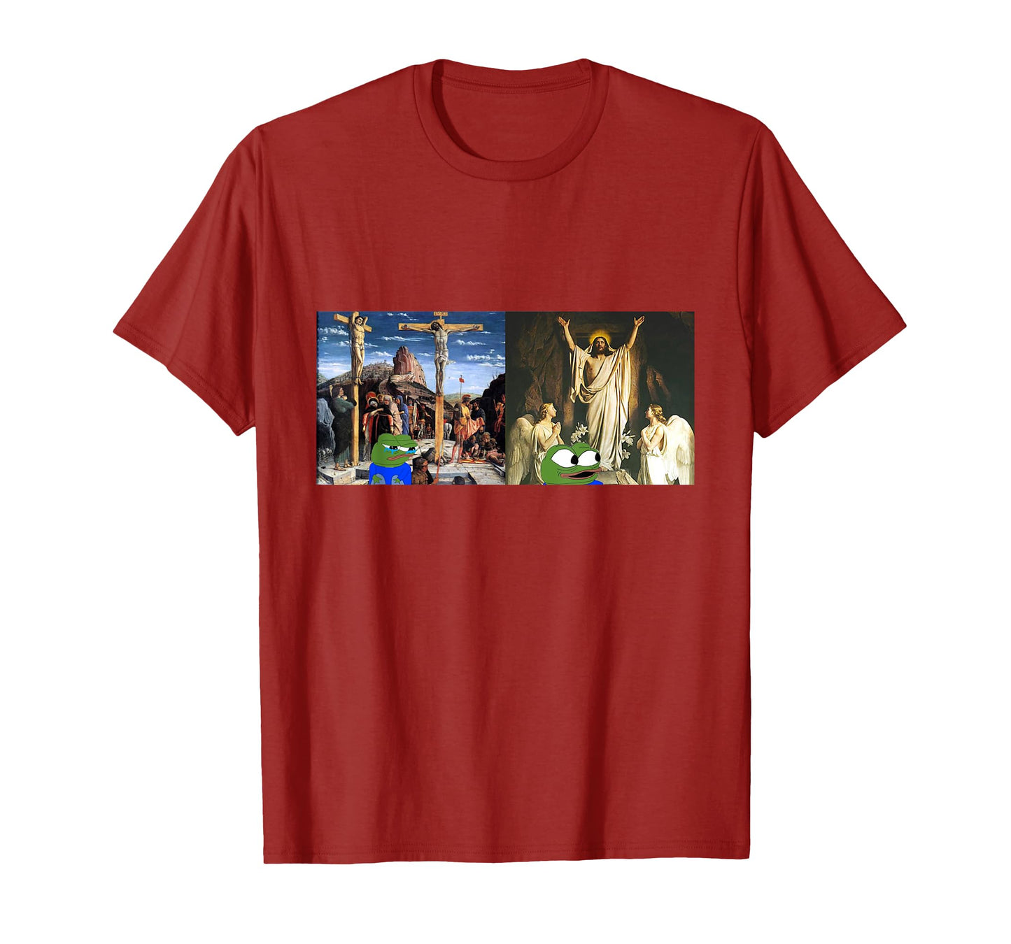 Apu Apustaja HE HAS RISEN Miracle Jesus T-Shirt