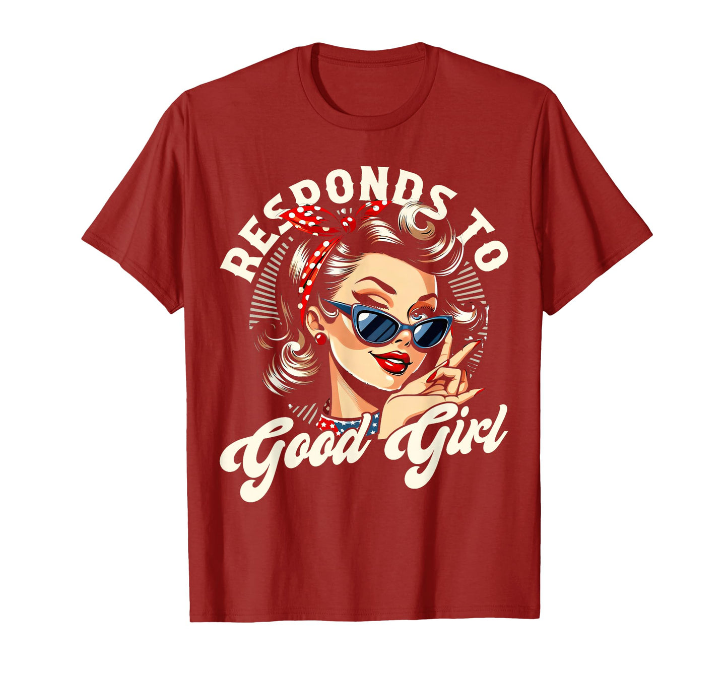 Responds to Good Girl Romance Smut Reader Funny Tee T-Shirt