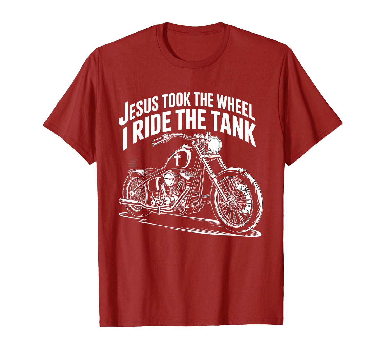Jesus Took The Wheel I Ride The Tank T-Shirt