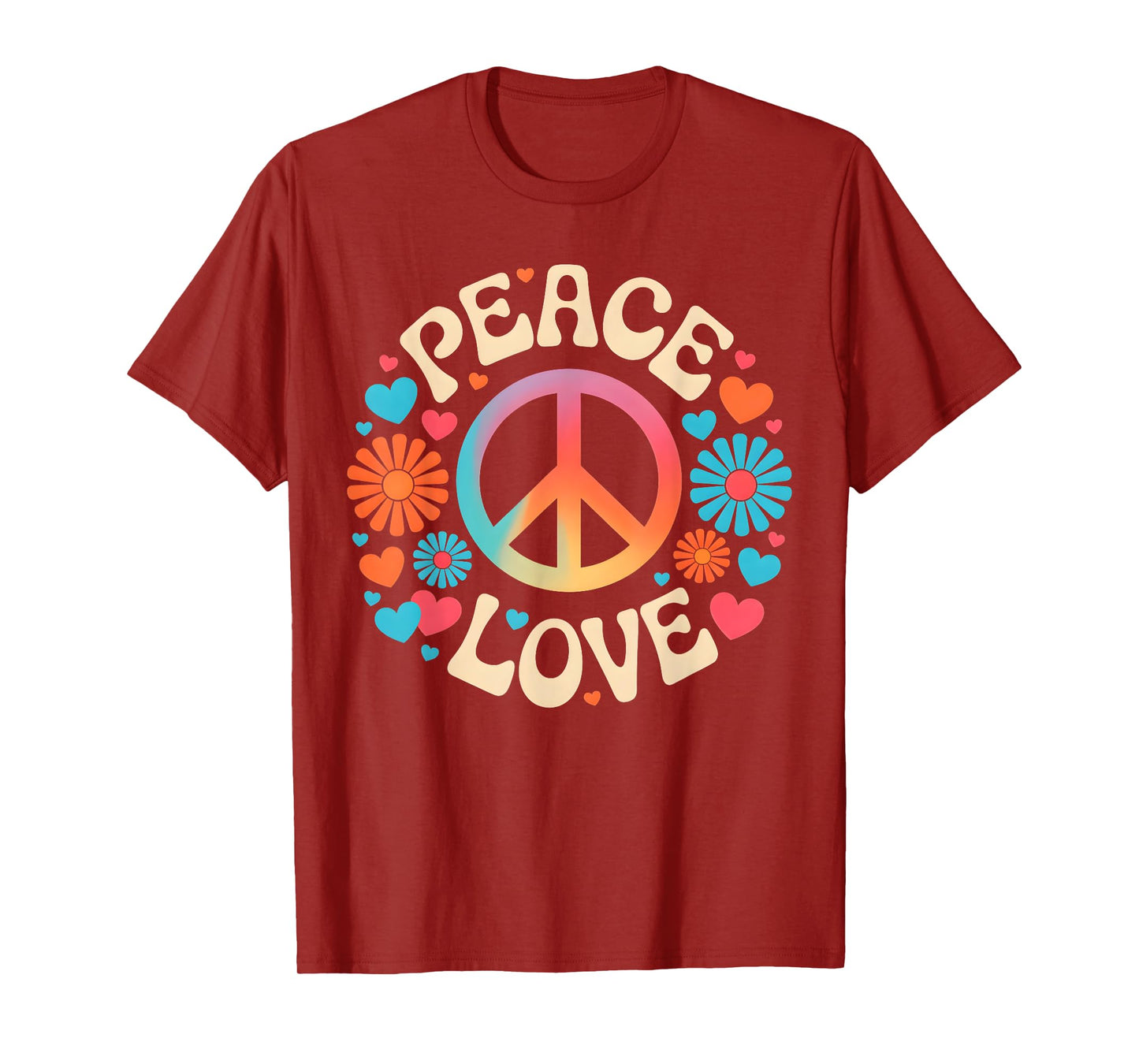 Groovy International Peace Day World Day of Peace Peace Bird T-Shirt