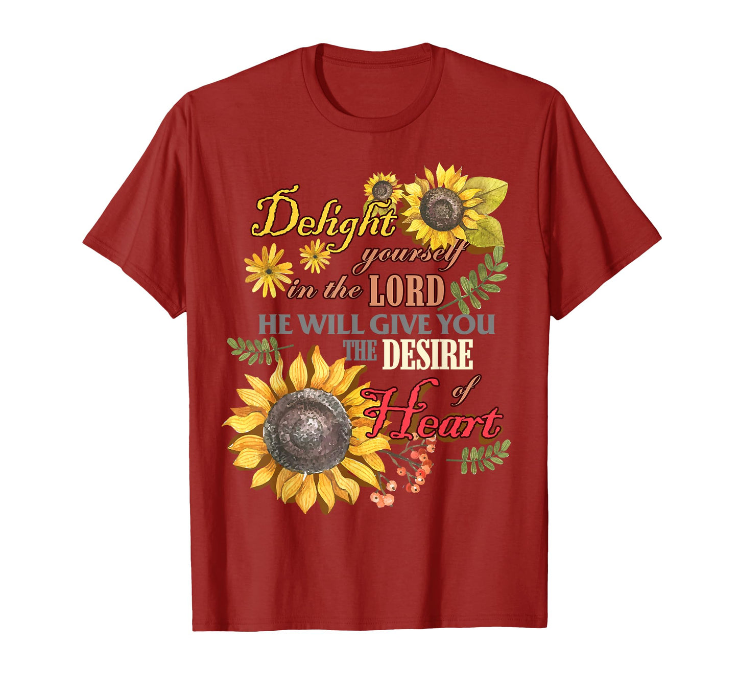 Sunflowers Blessed Girl Women's Southern Christian T-Shirt T-Shirt