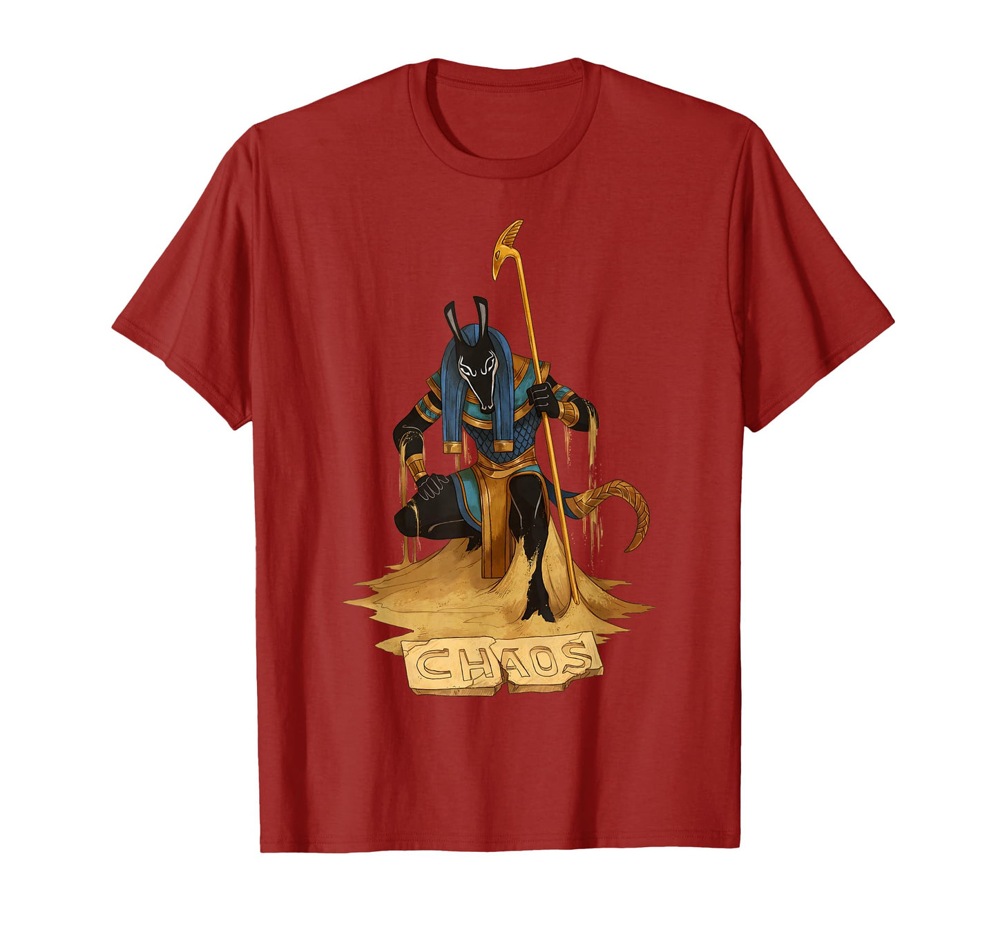 Set Egyptian God of Chaos, Storms, and Deserts T-Shirt