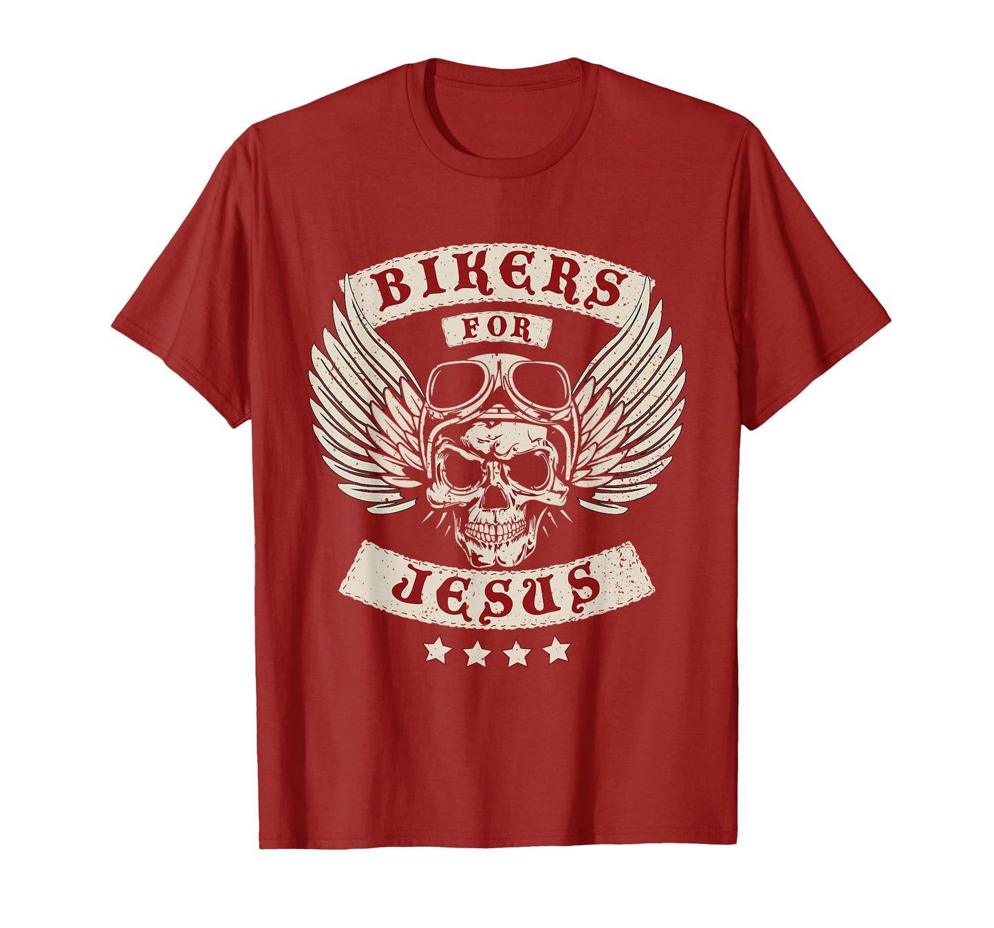 Christian Patch Bikers for Jesus Motorcycle Holy Spirit T-Shirt