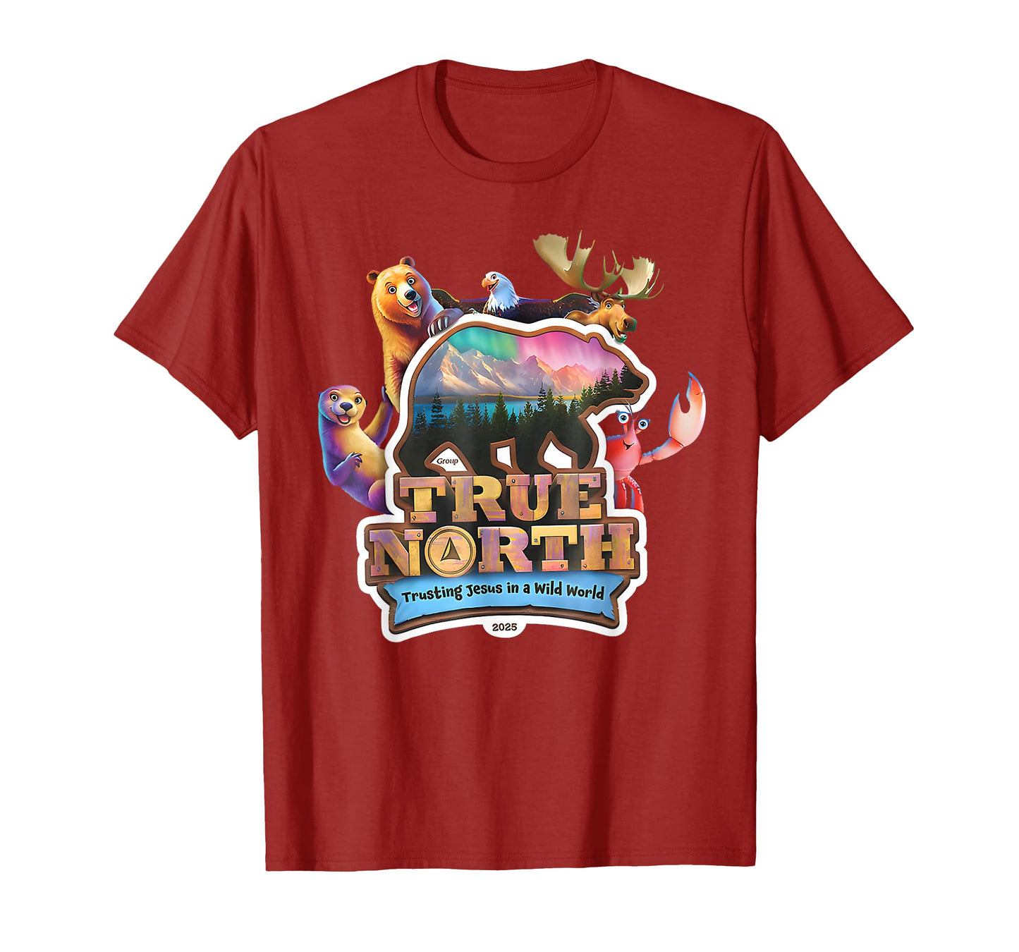 True North VBS 2025 Trusting Jesus Wilderness Christian T-Shirt