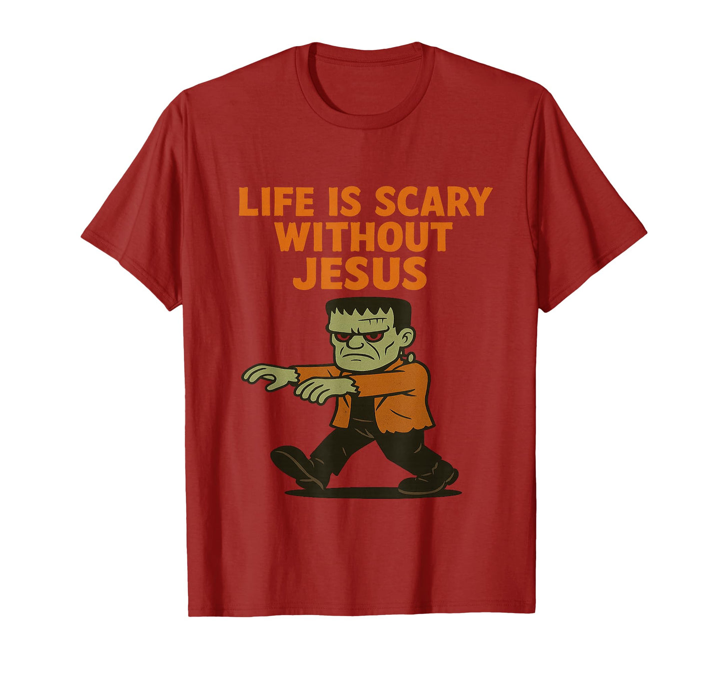 Frankenstein Christian Jesus Halloween T-Shirt