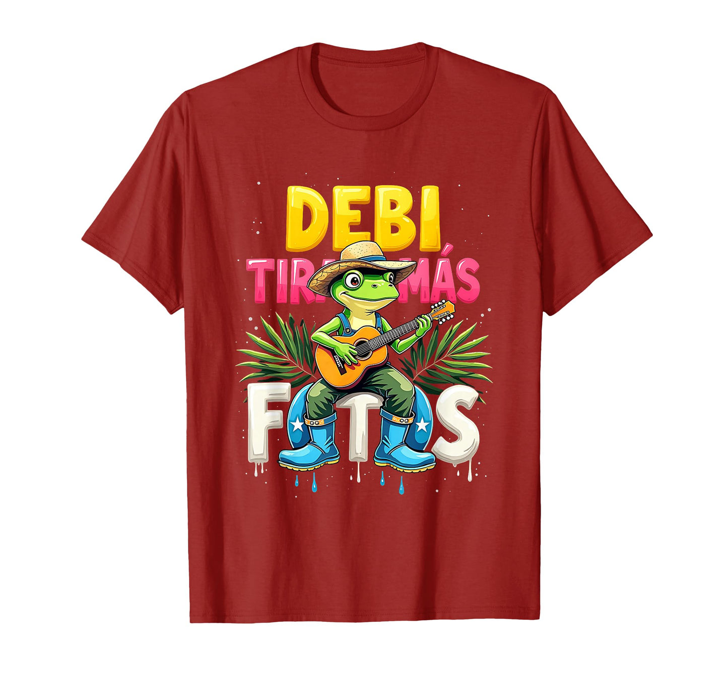 Funny Debi Tomar Mas Fotos Rana Turista Travel Men T-Shirt