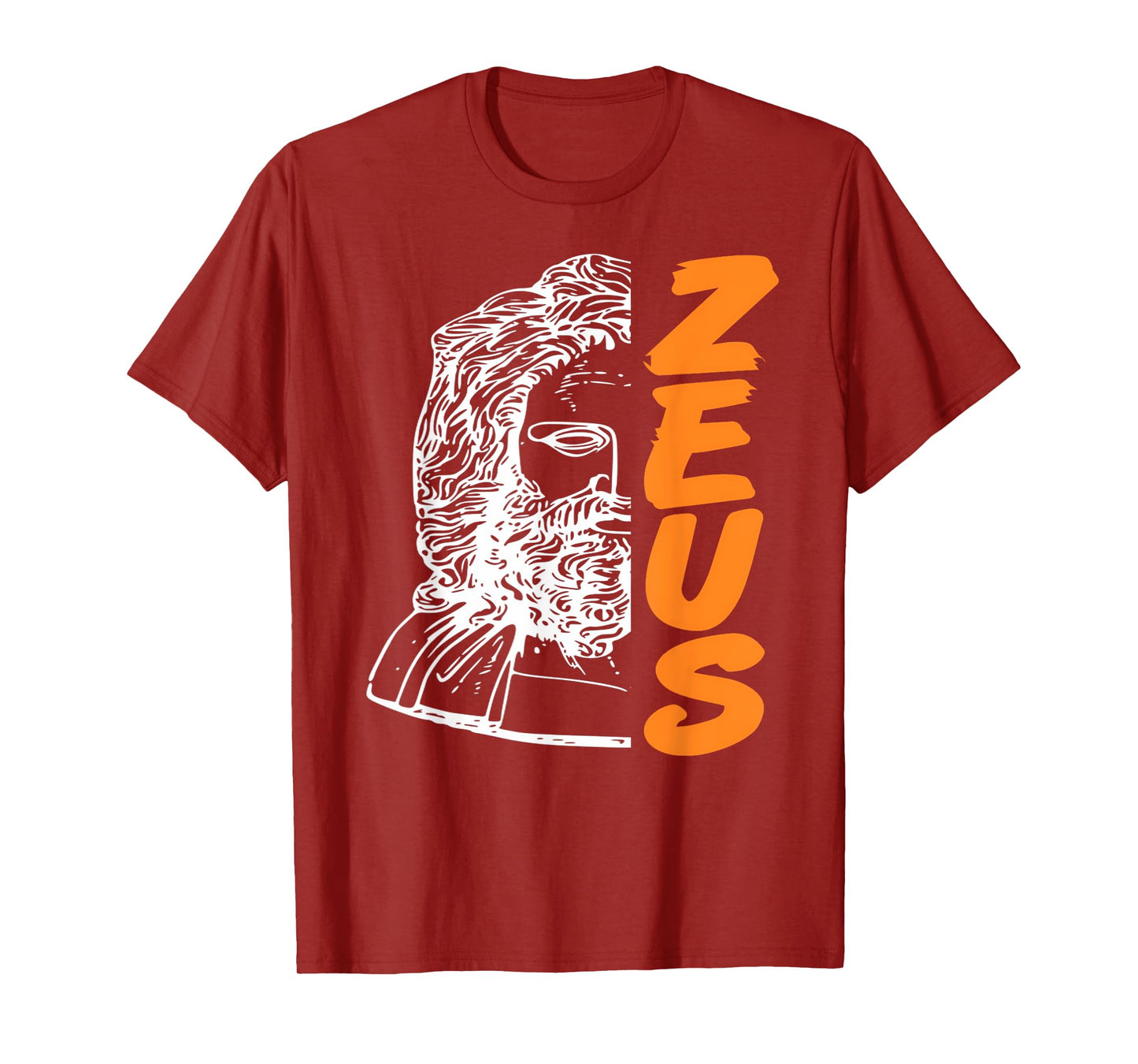 Zeus Greek God of Thunder Power Strength Olympus Lord T-Shirt