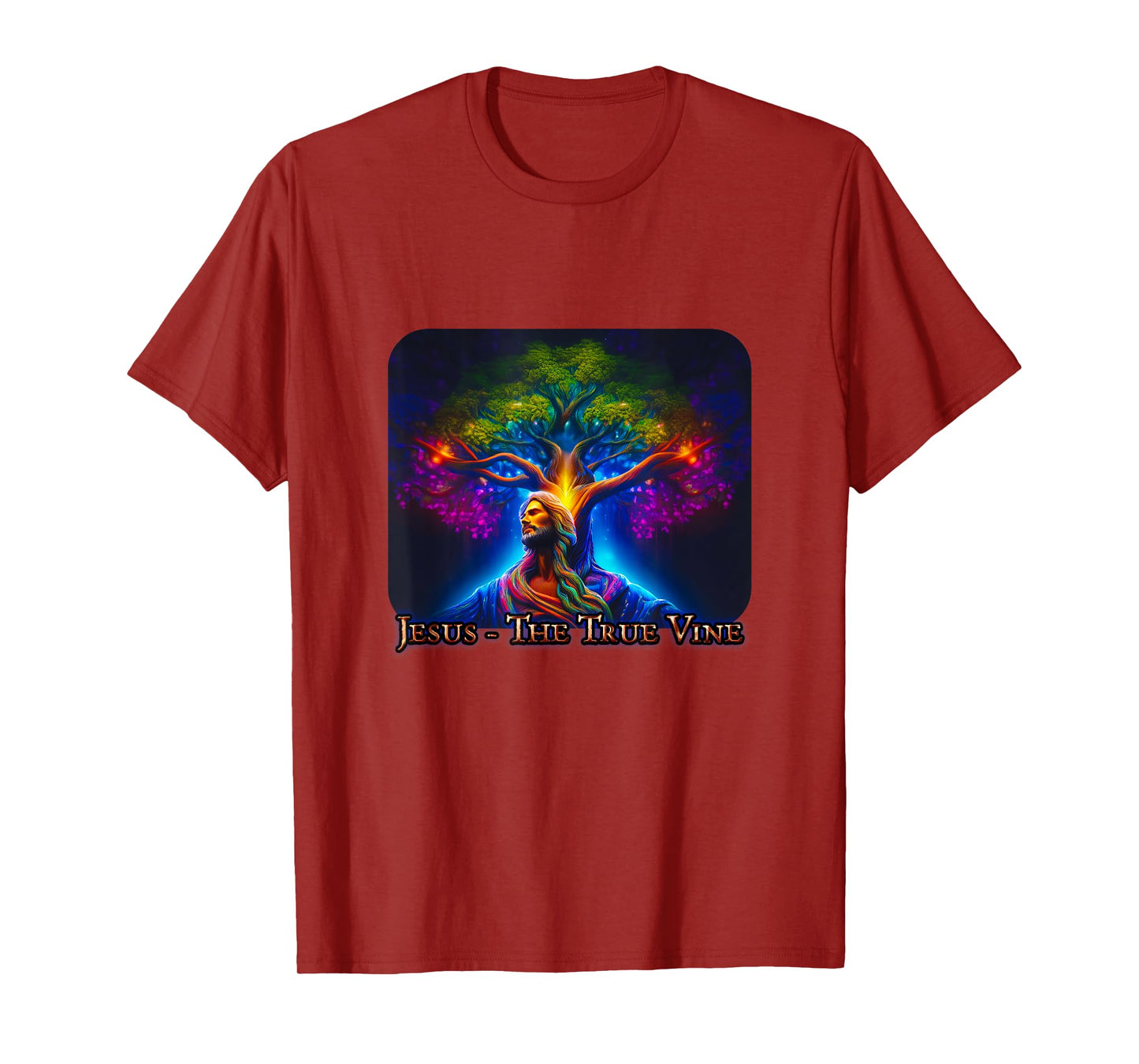 JESUS-THE TRUE VINE | Faith | Christian Scripture-John 15:5 T-Shirt
