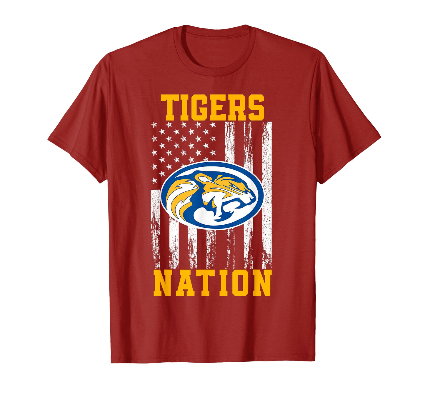 Bland Tigers Logo Nation HS T-Shirt