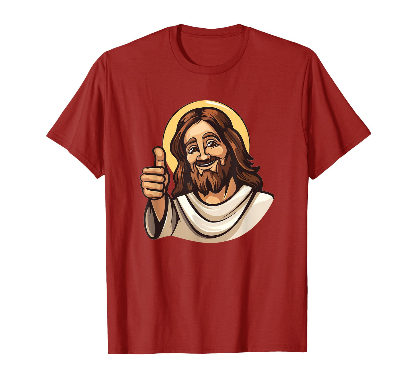 Smiling Jesus Christ with Thumb up Costume T-Shirt