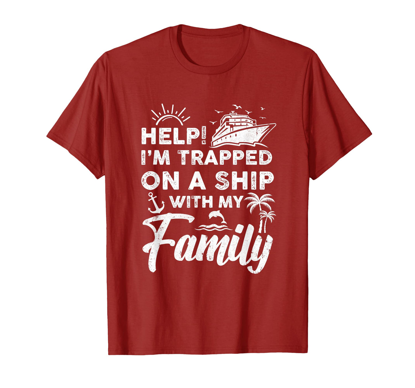 Funny Family Cruise Matching Vacation Cruising Holidays T-Shirt