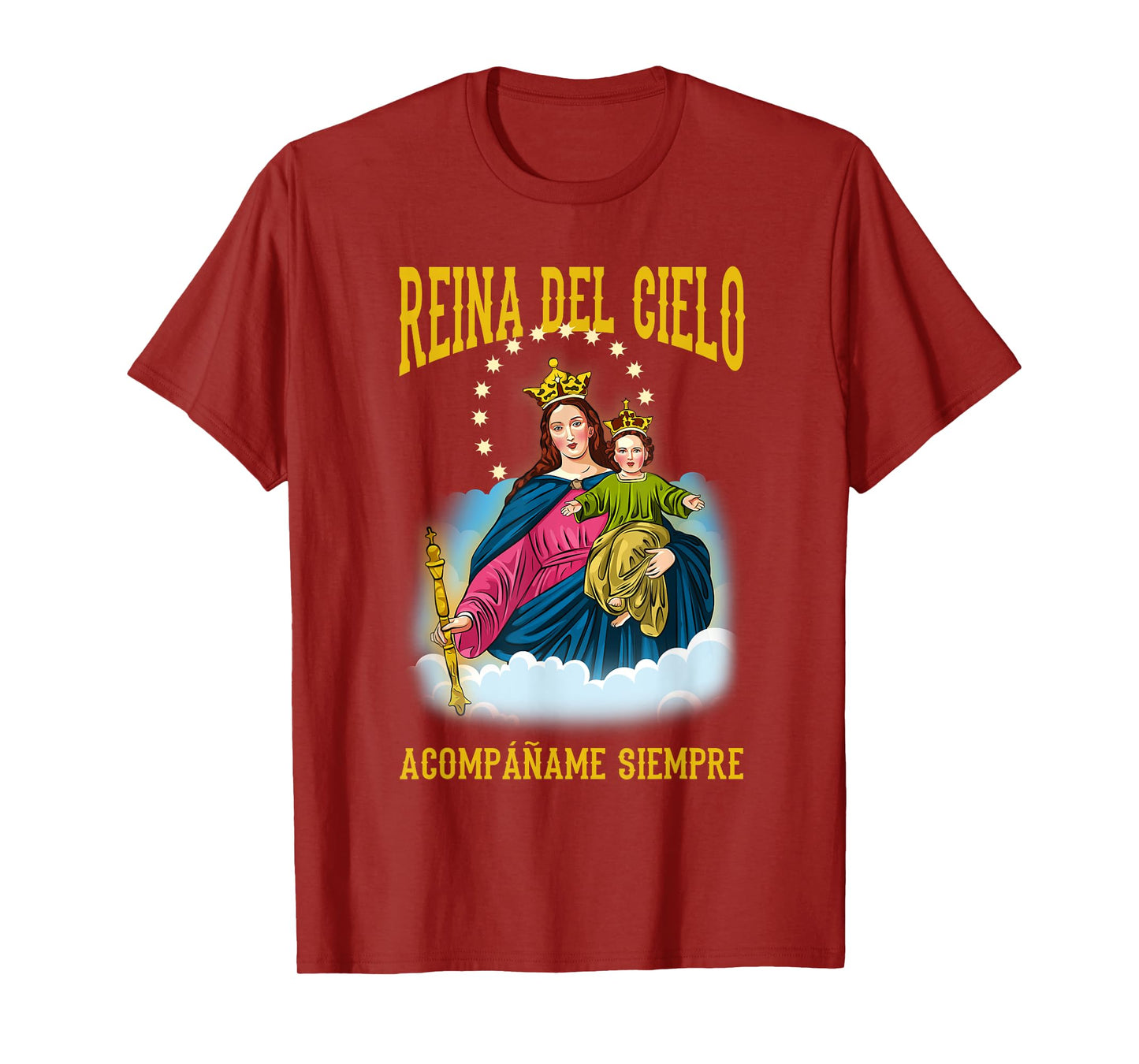 MARÍA AUXILIADORA, REINA DEL CIELO, VIRGEN MARÍA T-Shirt