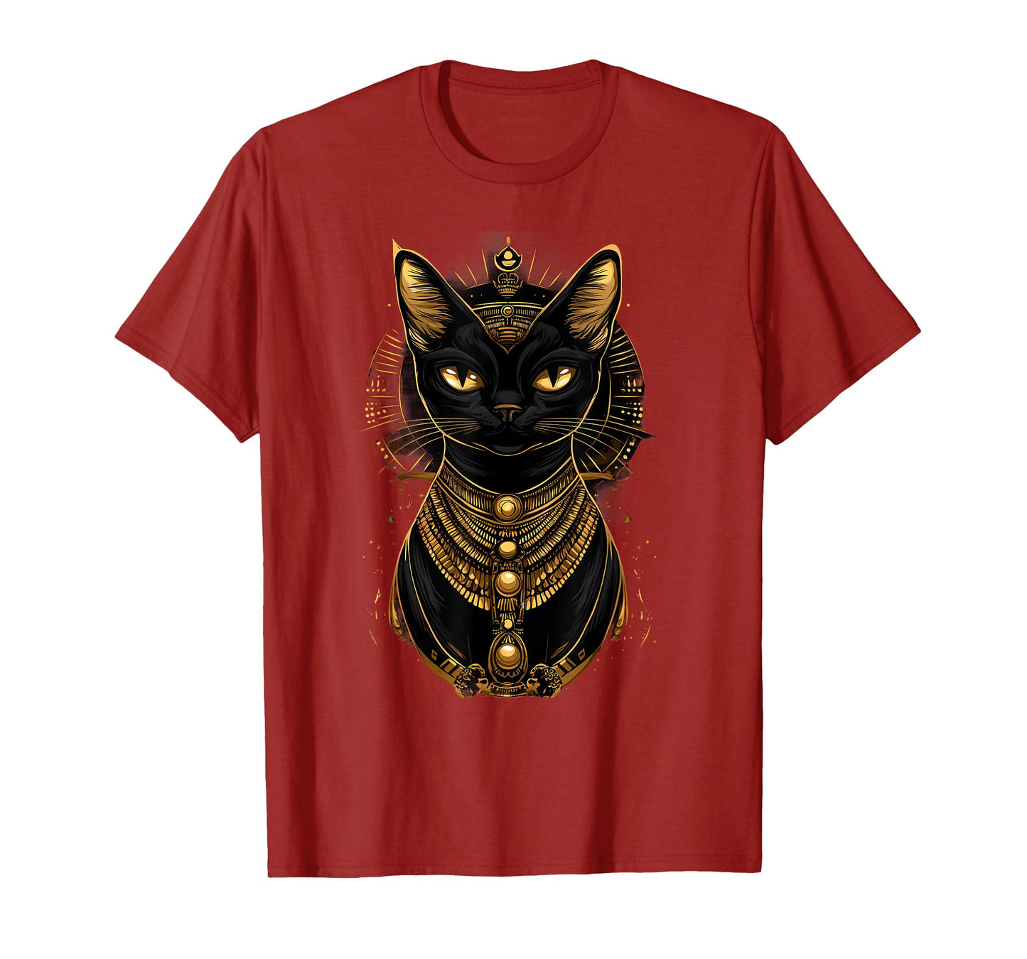 Ancient Egypt Egyptian God Tutankhamun Egyptology Bastet Cat Men Women Kids T-Shirt