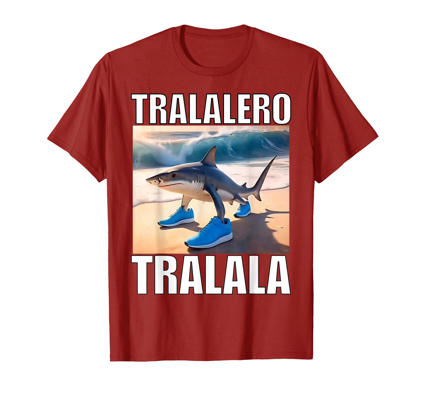 Funny Tralalero Tralala italian brainrot gen z T-Shirt