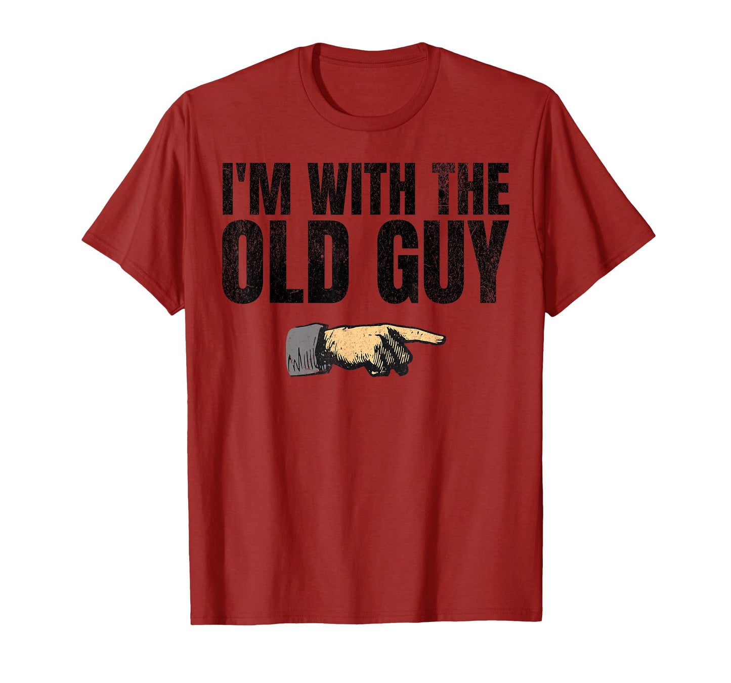 Retro I'm With The Old Guy Matching Old Yeller Funny 60s T-Shirt