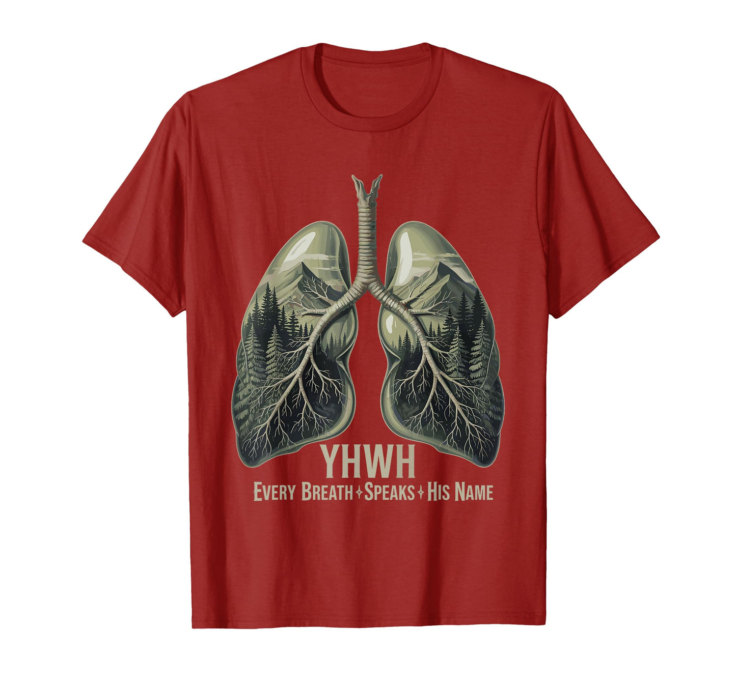 YHWH Every Breath Speaks His Name Yahweh T-Shirt