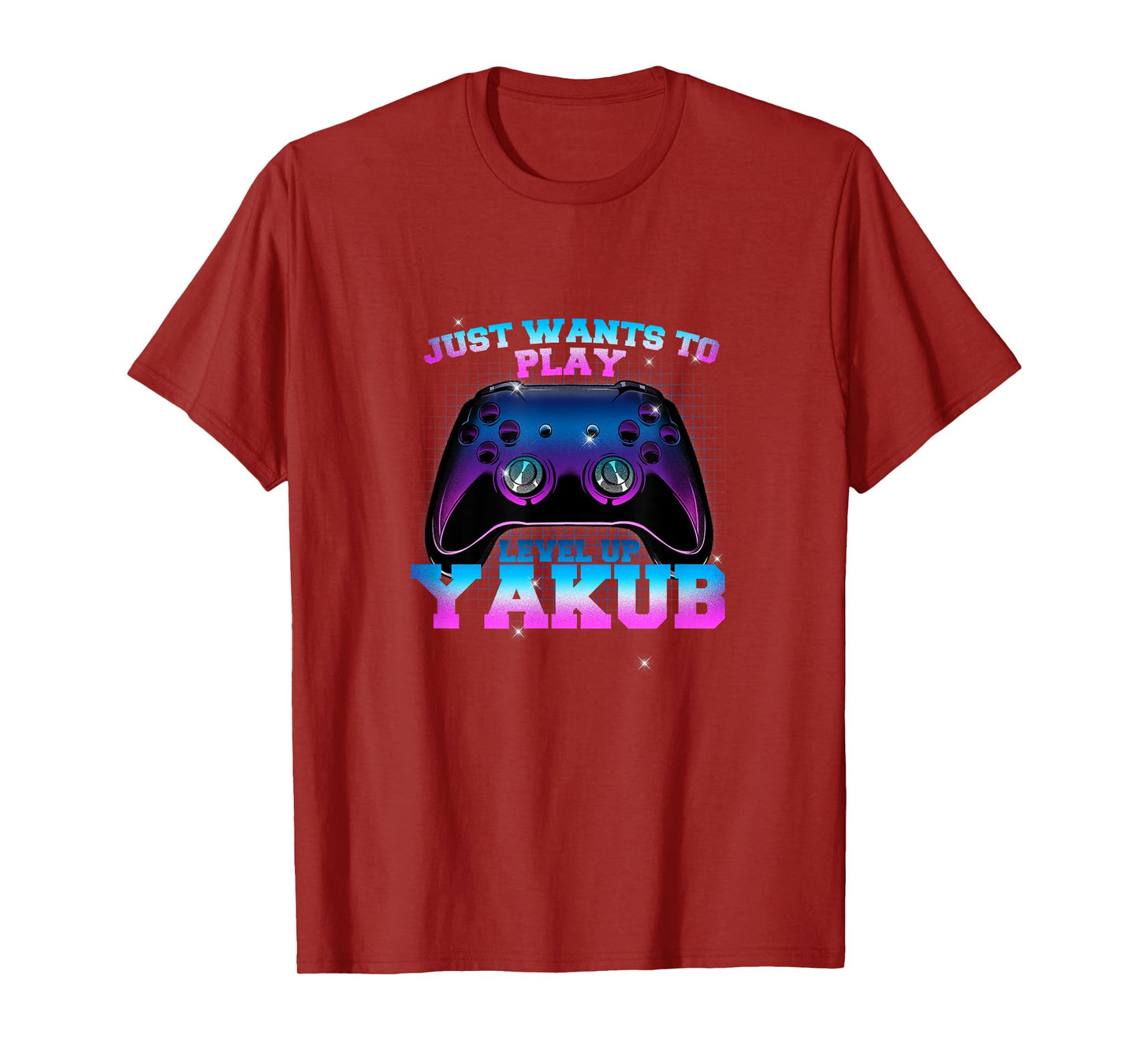 YAKUB - LEVEL UP with Controller: JUST WANTS TO PLAY T-Shirt