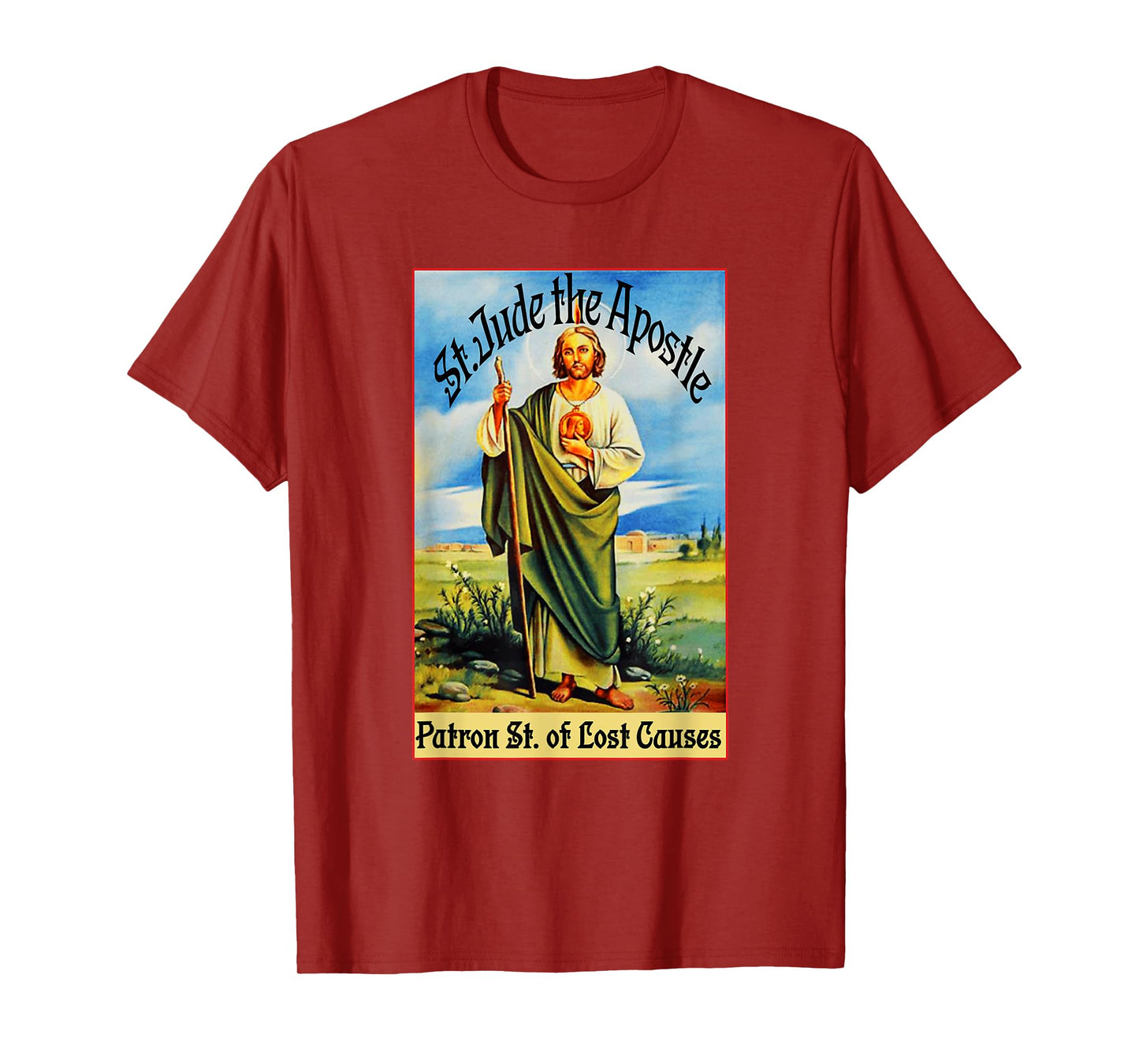 St. Jude the Apostle of Jesus Lost Causes Patron Saint Tee T-Shirt