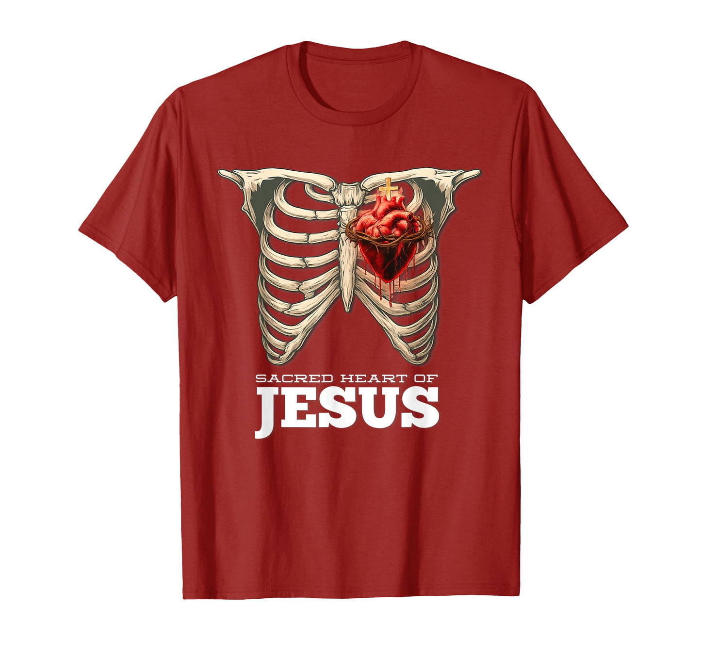 Sacred Heart of Jesus Christ Catholic T-Shirt