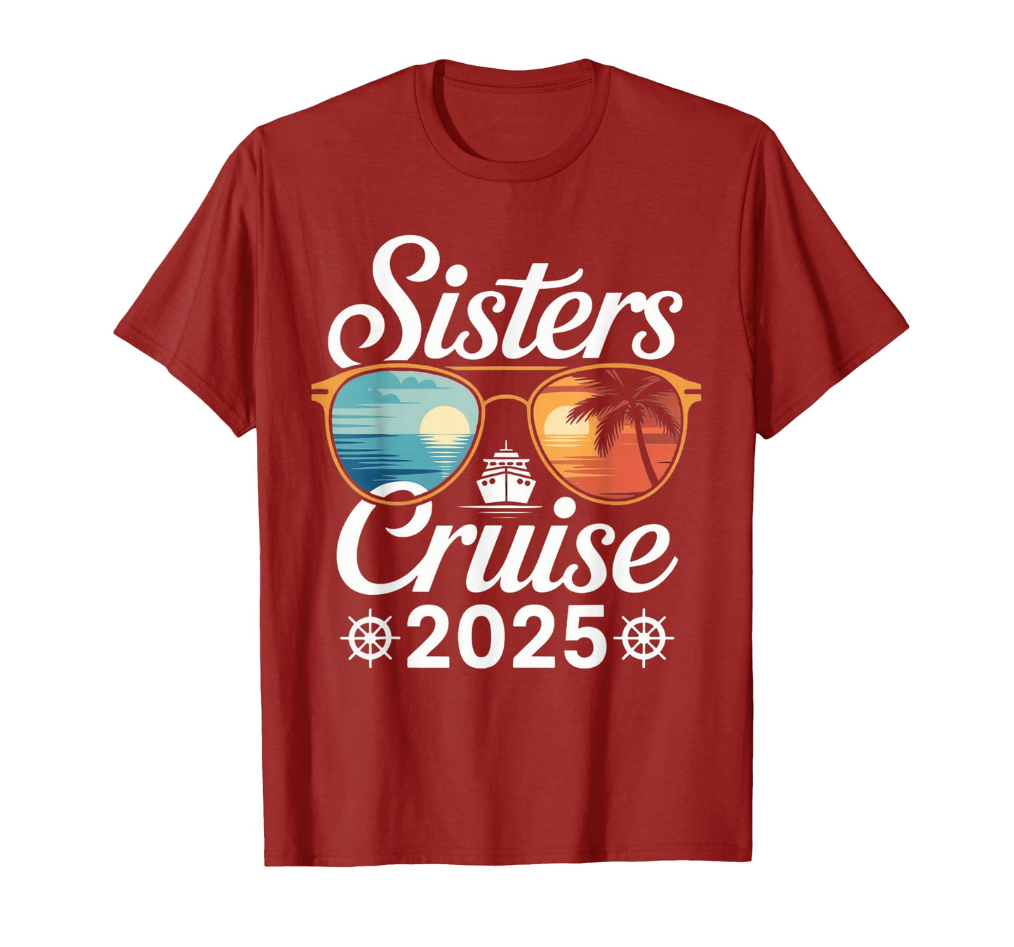 Sister's Cruise 2025 Women Sister Toddler Weekend Trip T-Shirt