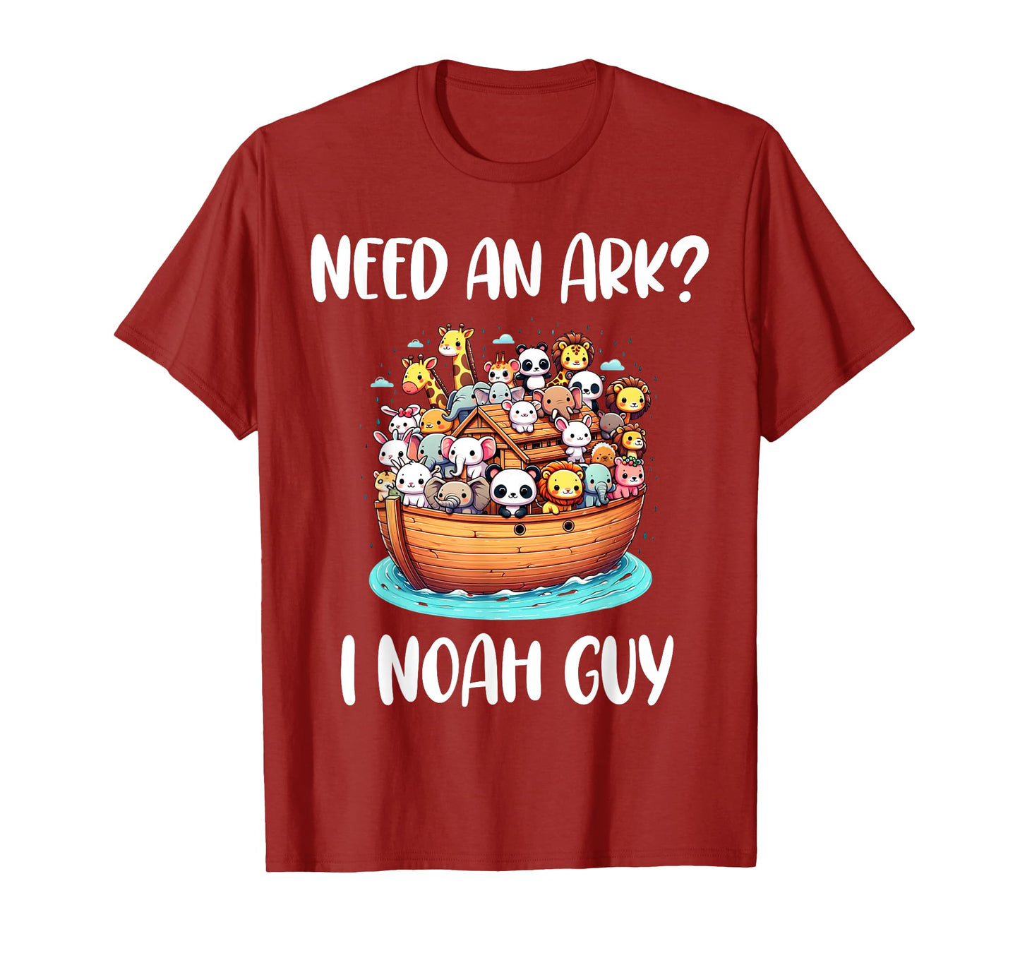 Animal Anime Need An Ark? I Noah Guy Christian Funny Gifts T-Shirt