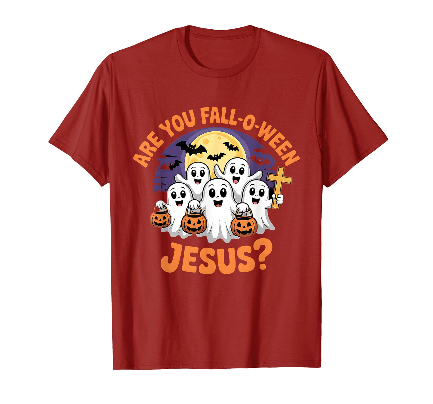 are You Fall Oween Jesus Halloween Christ T-Shirt