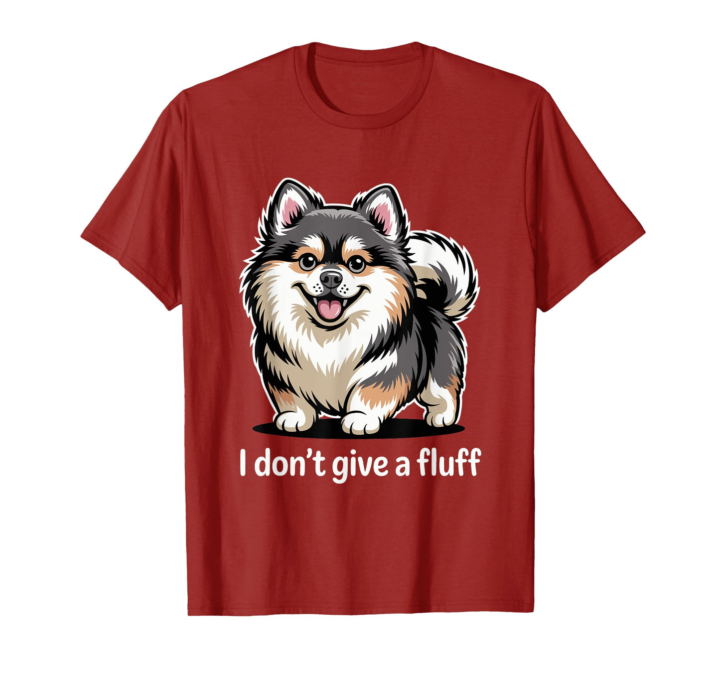 I Don’t Give A Fluff Funny Pomsky Dog Lovere Men Women Kids T-Shirt