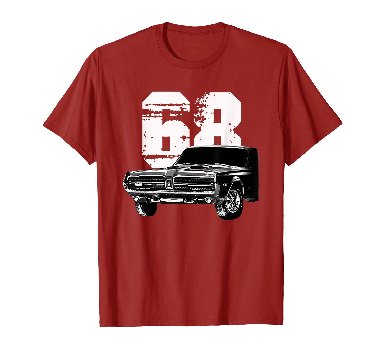 1968 68 Mercury classic Cougar Vinatge cars T-Shirt