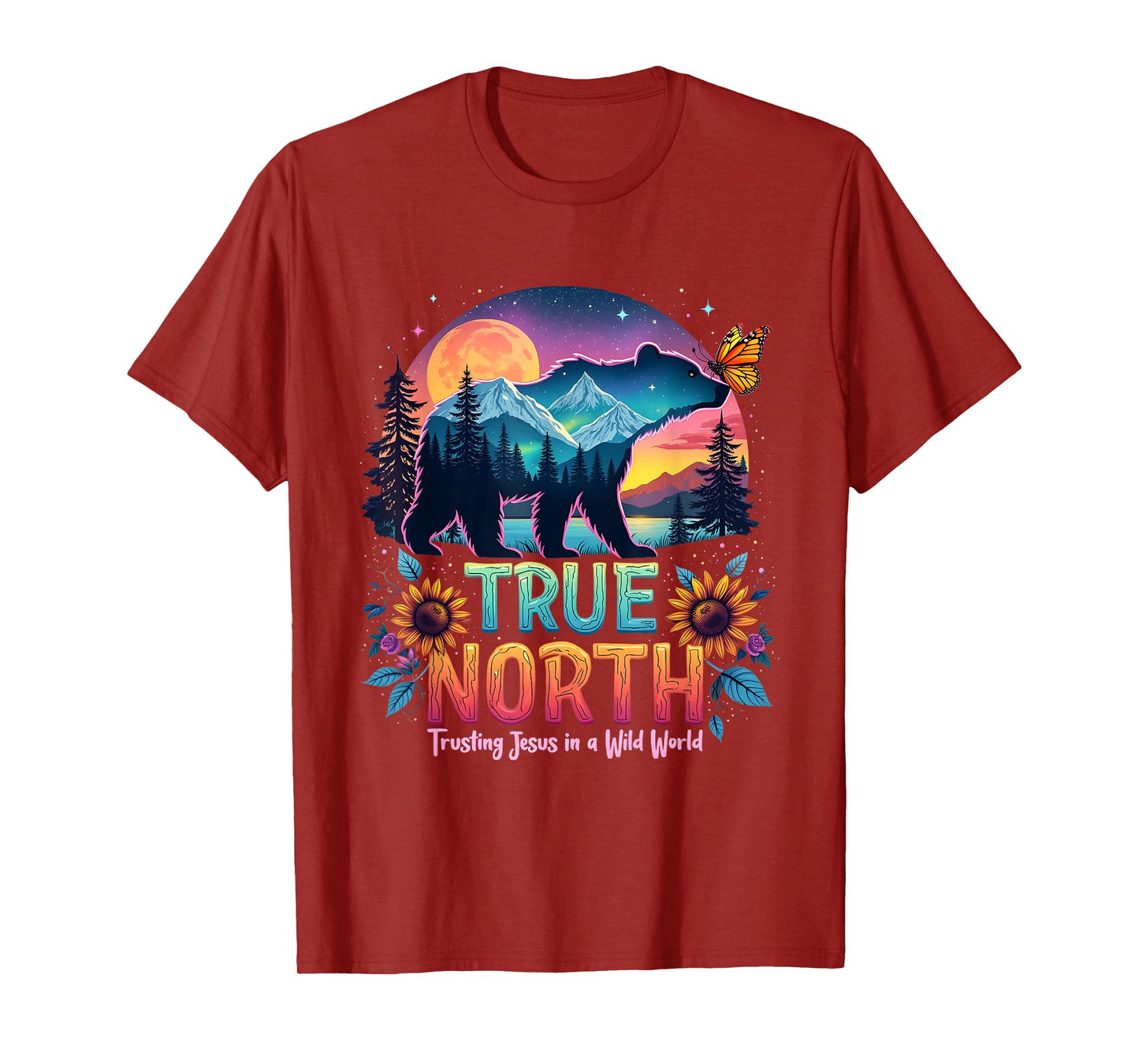 True North VBS 2025 Trusting Jesus Christian Camp T-Shirt