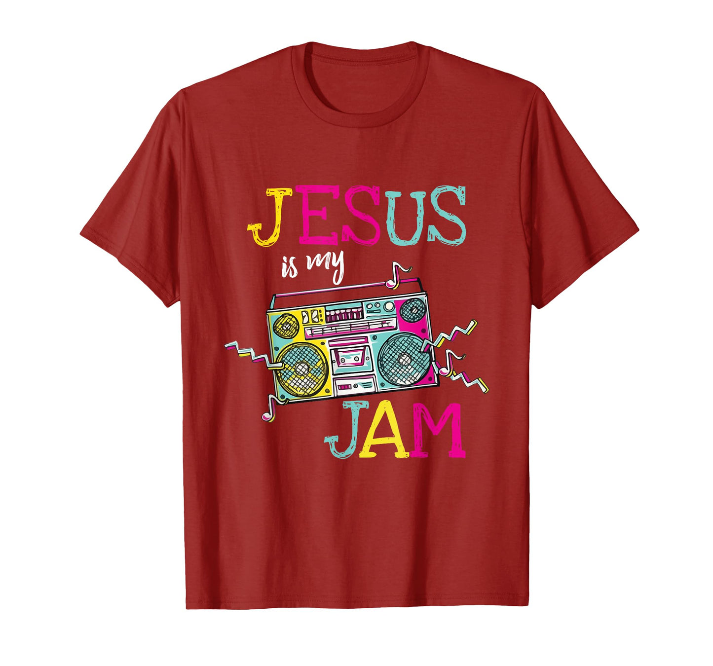 Jesus Is My Jam - Christian Faith Religion Music Lover T-Shirt