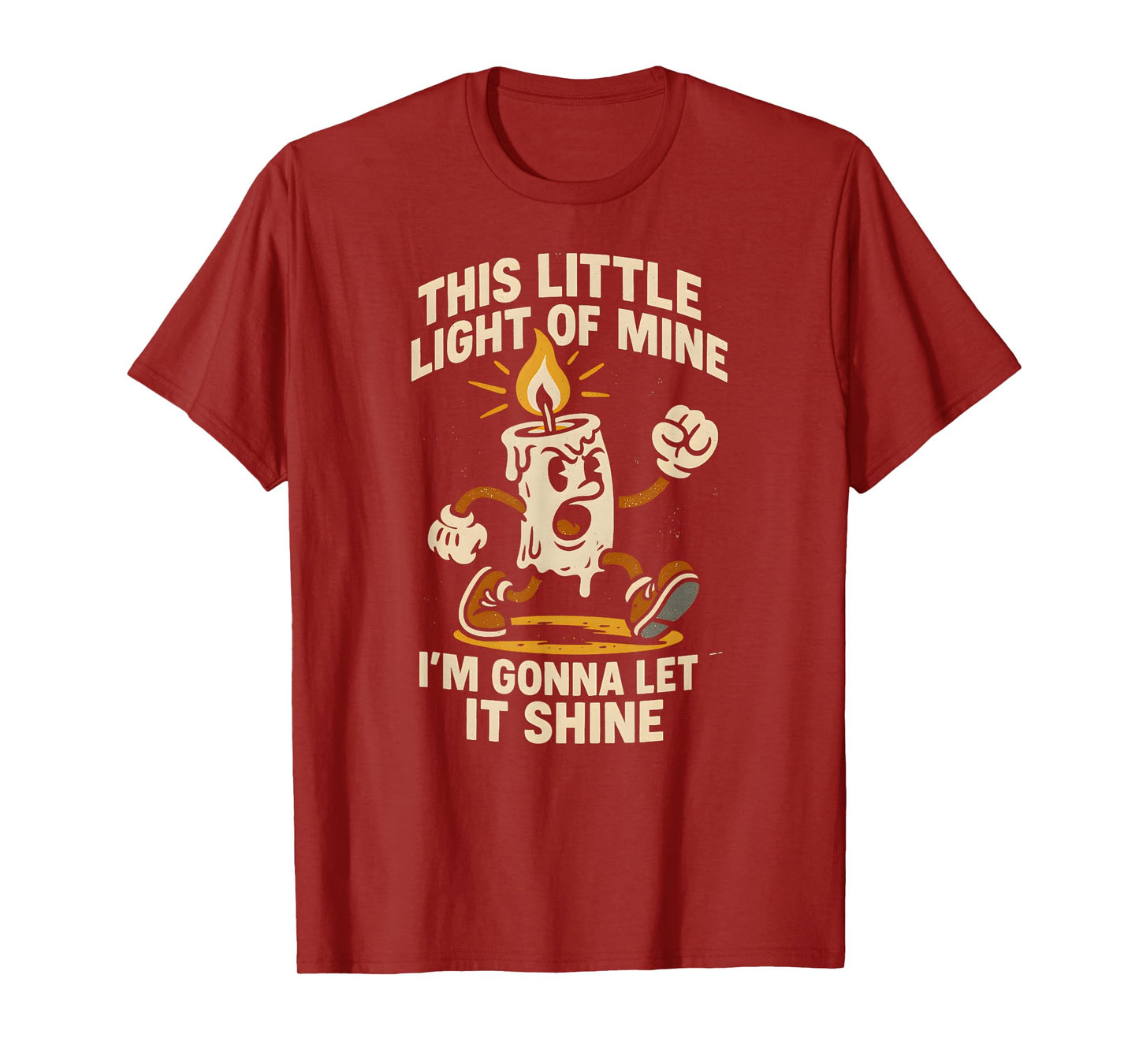Little Light Let It Shine Fun Womens Christian Faith T-Shirt