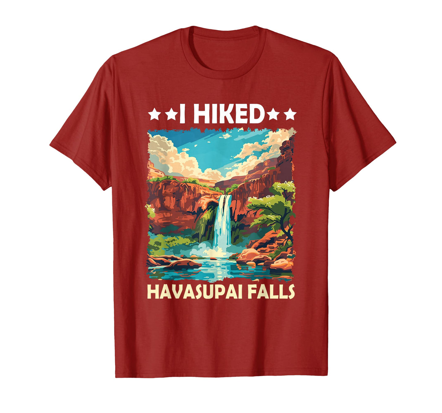 I Hiked Havasupai Falls Grand Canyon Hiking Camping T-Shirt