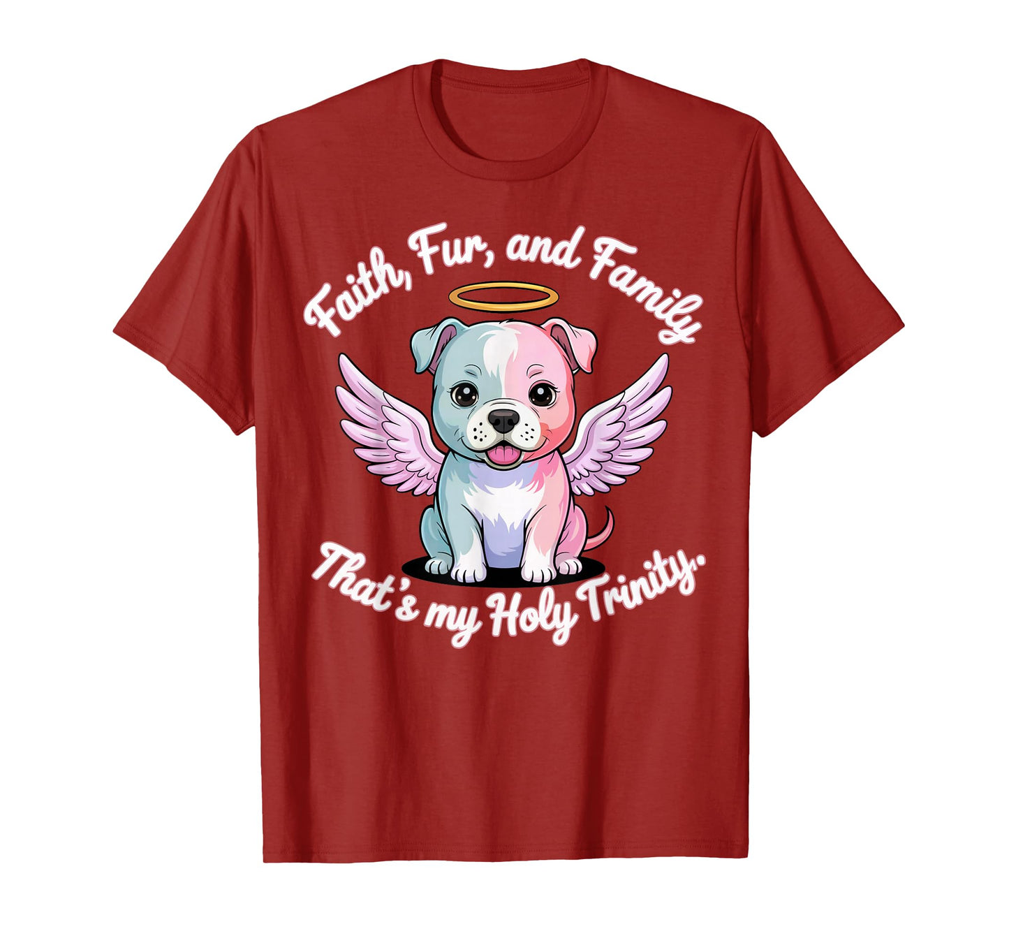 Faith Fur and Family Christian Pets T-Shirt