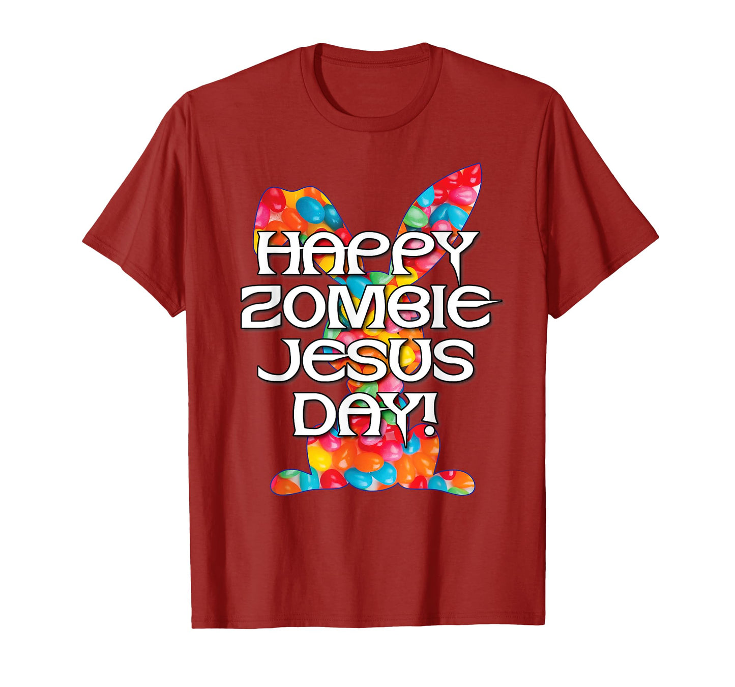 Happy Zombie Jesus Day Easter Bunny T-Shirt