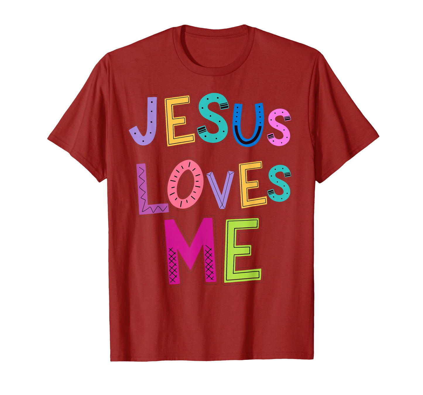 Jesus Loves Me Religious Christian Catholic Church Prayer T-Shirt
