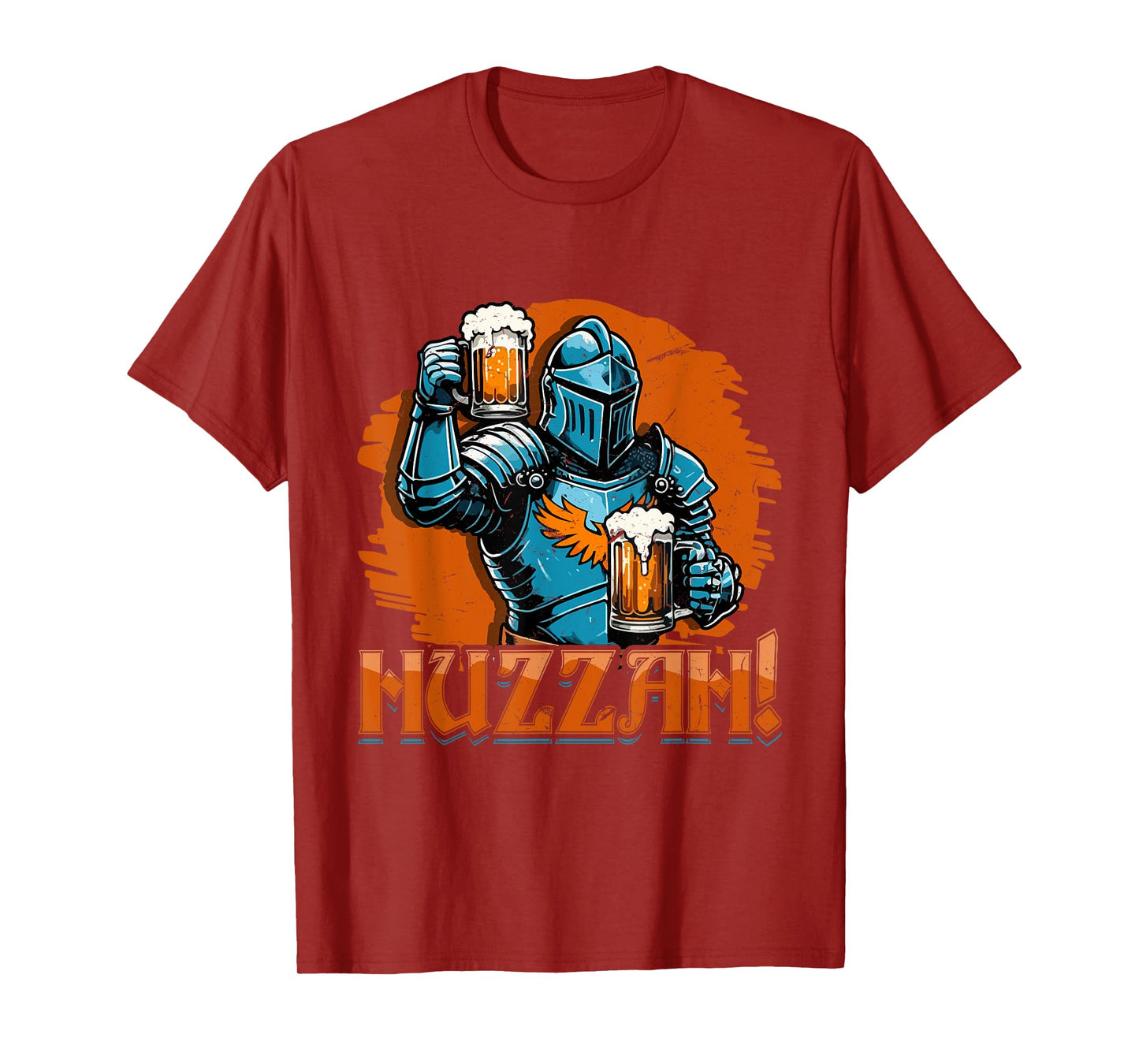 Huzzah Funny Medieval Knights Ren Faire Jousting T-Shirt