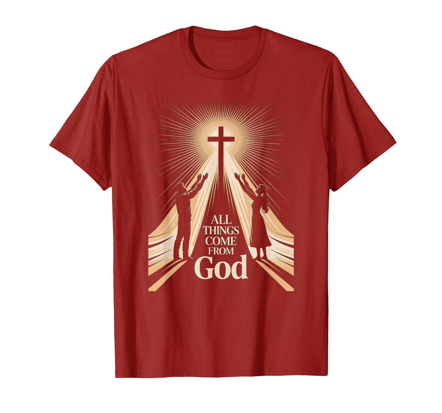 All Things Come from God Christian Worship Unity T-Shirt