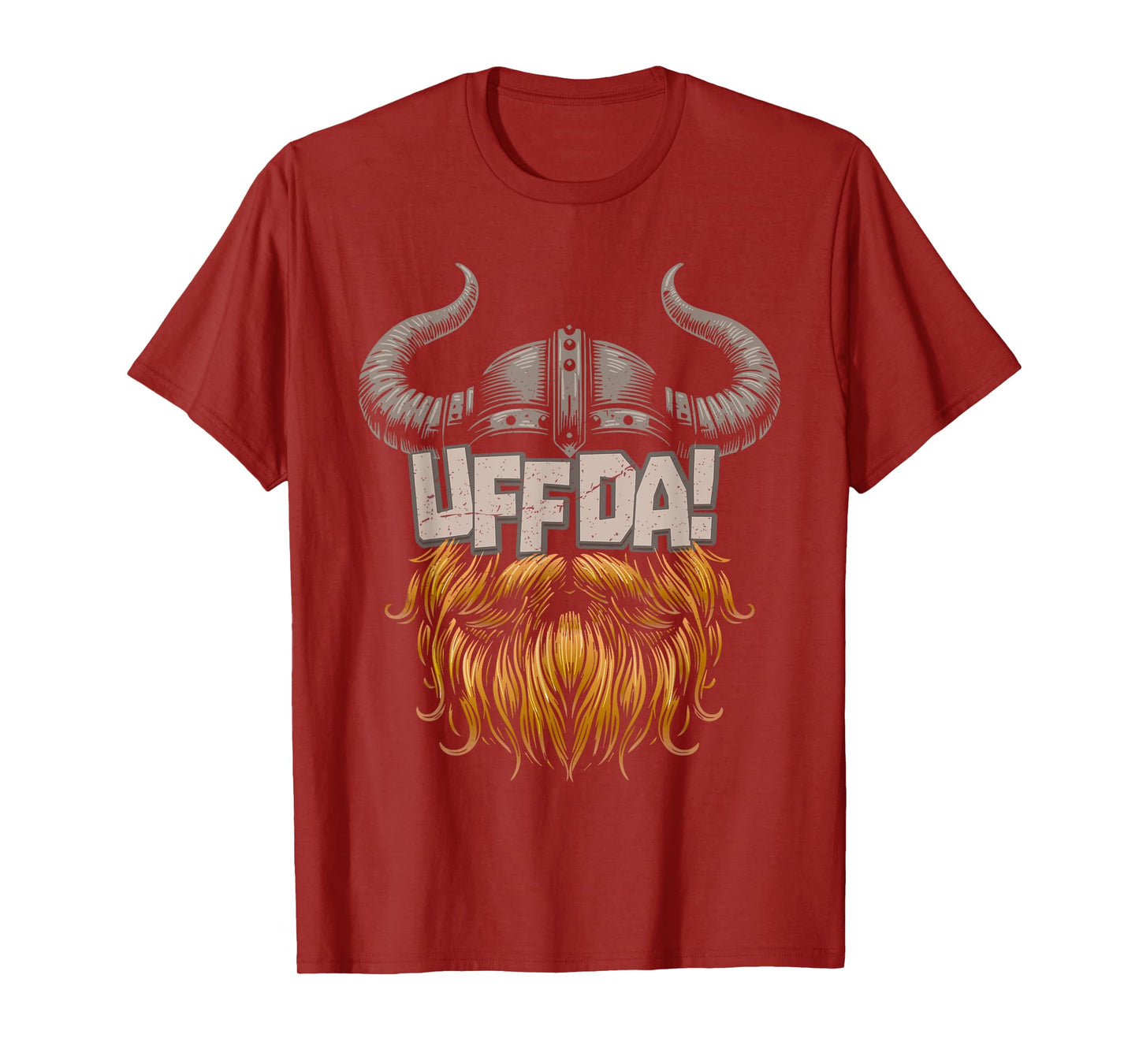 Norwegian Quote: UFF DA - Scandinavian Viking T-Shirt