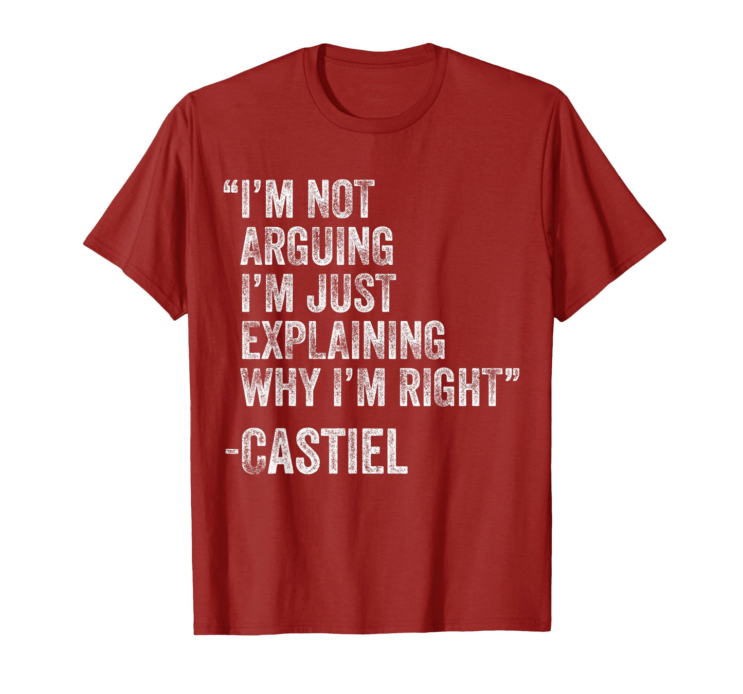 Castiel Quote Funny Birthday Custom Name Idea Engineer T-Shirt