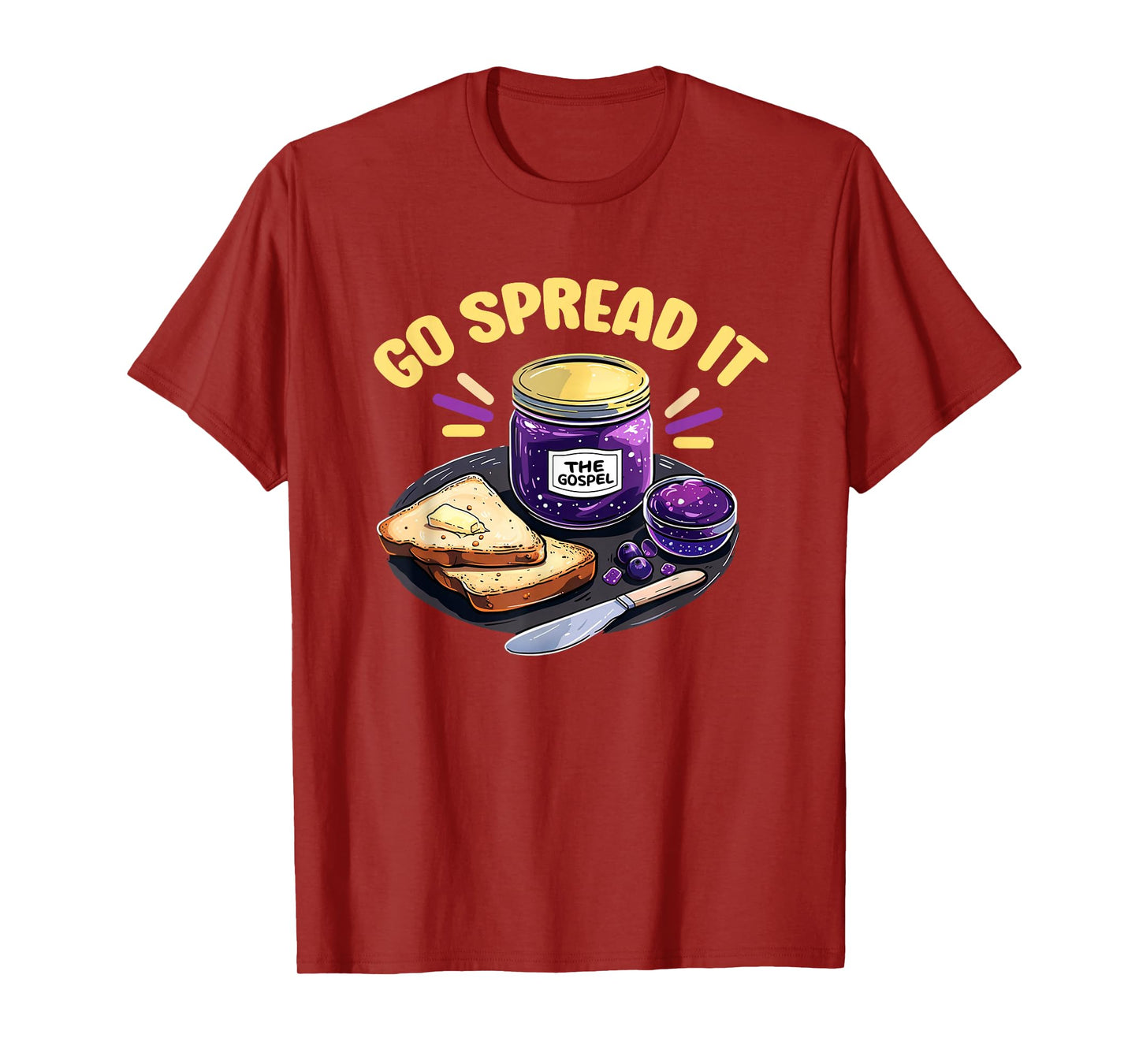 The Gospel Go Spread It T Shirt Jelly - Gospel T-Shirt