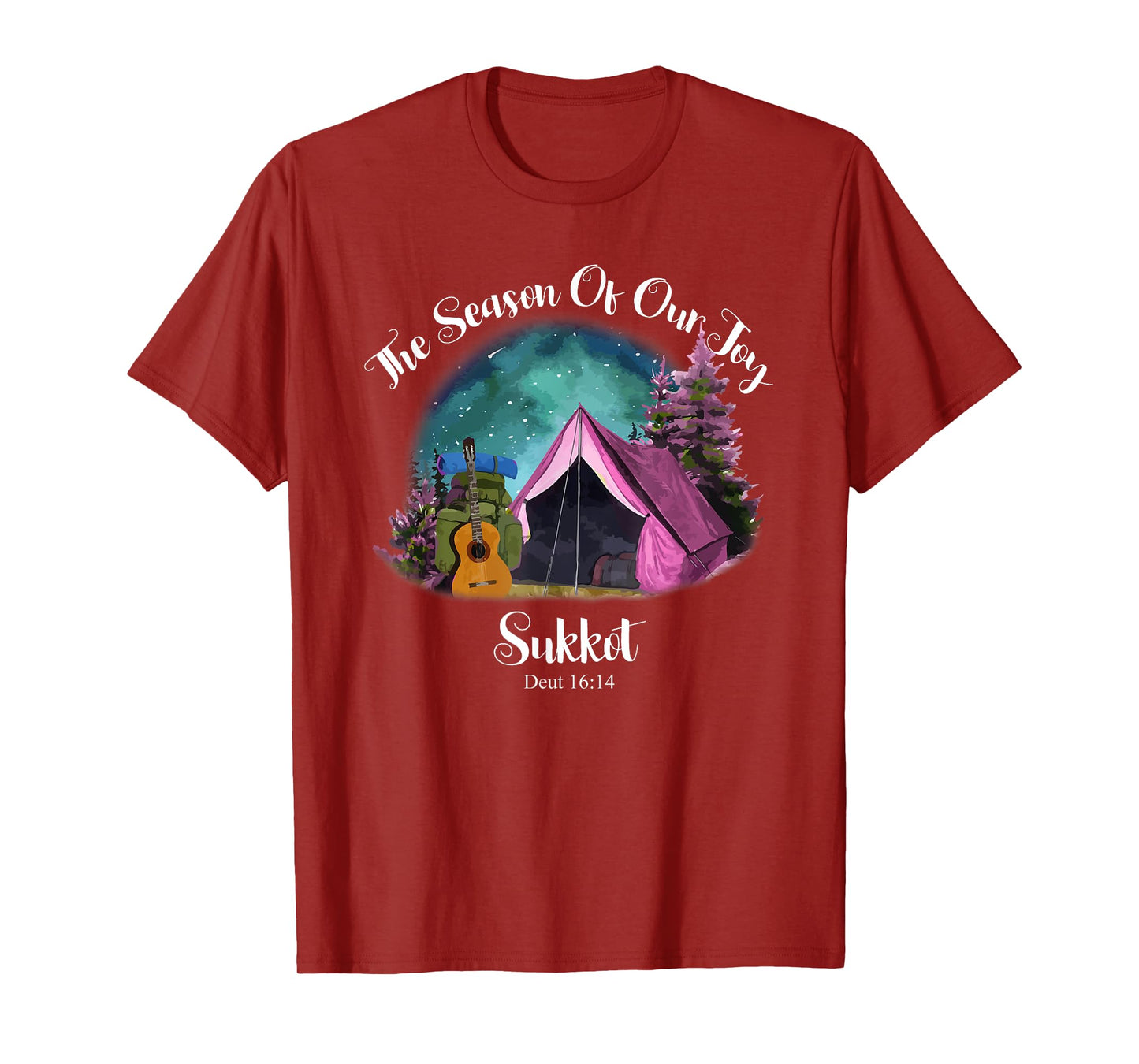 Sukkot Biblical Feast Celebration Bible Study Worship Yeshua T-Shirt