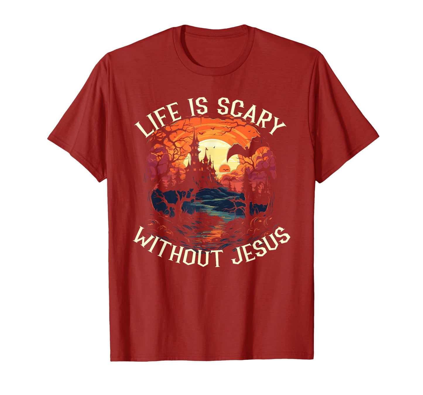 Christian Halloween Jesus Christ Trick Or Treat Christianity T-Shirt