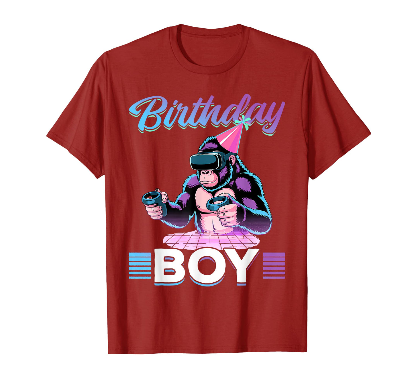 Birthday VR Gamer T-Shirt